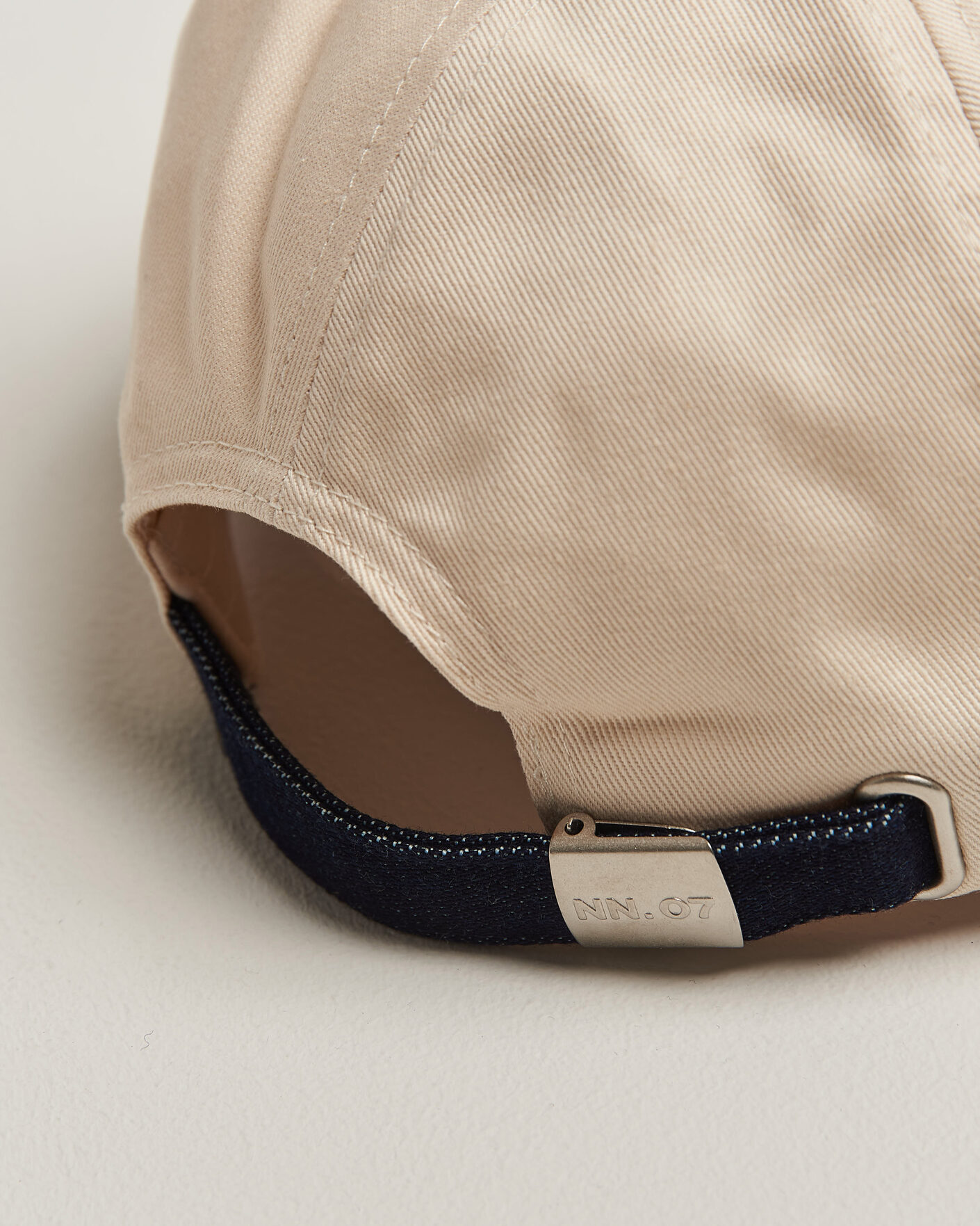 Herr | Hattar & kepsar | NN07 | Logo Cap Raw Indigo