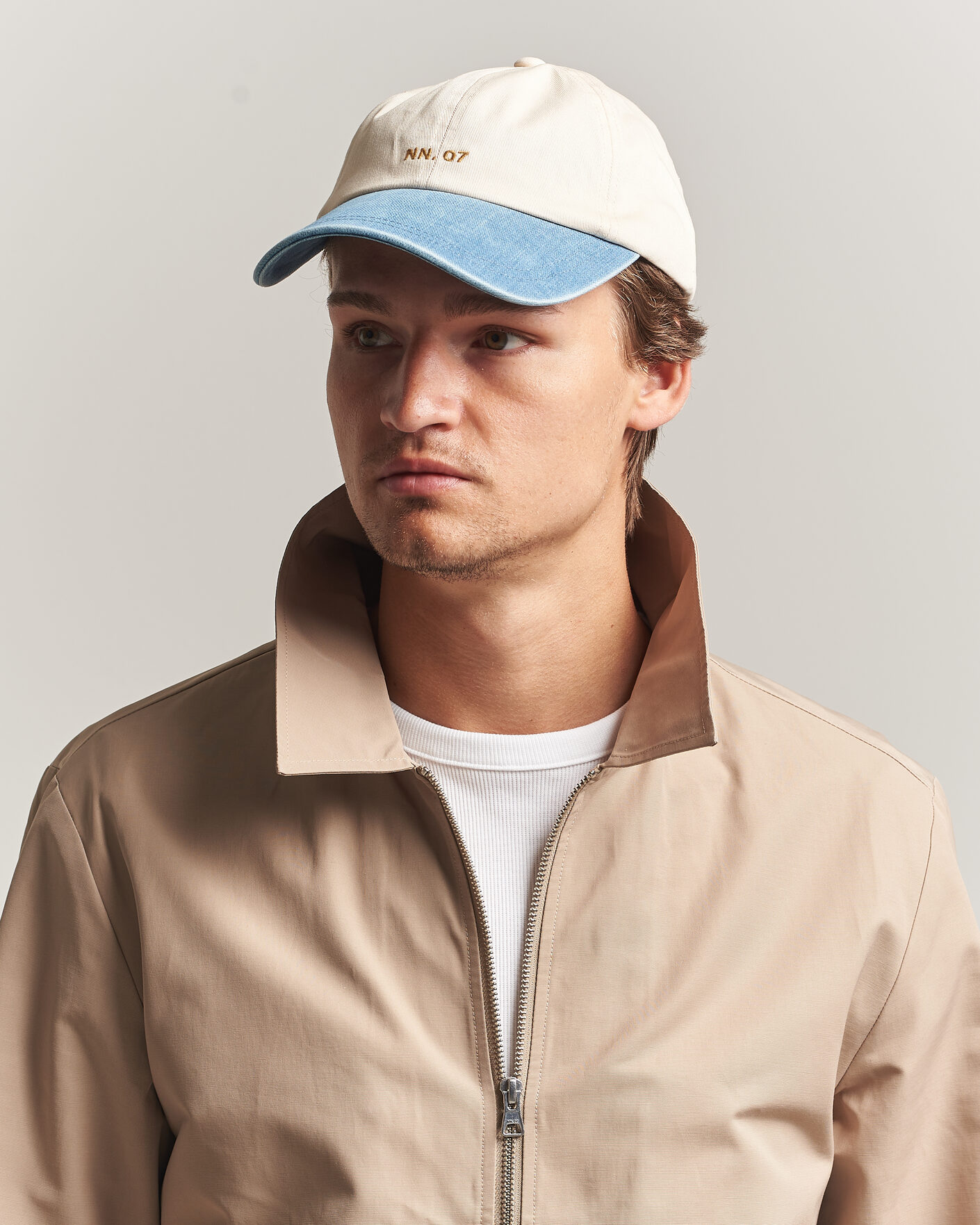 Herr | Hattar & kepsar | NN07 | Logo Cap Light Blue