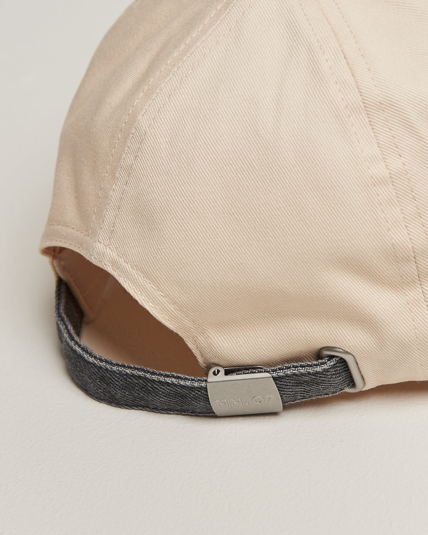 Herr | Hattar & kepsar | NN07 | Logo Cap Grey Denim