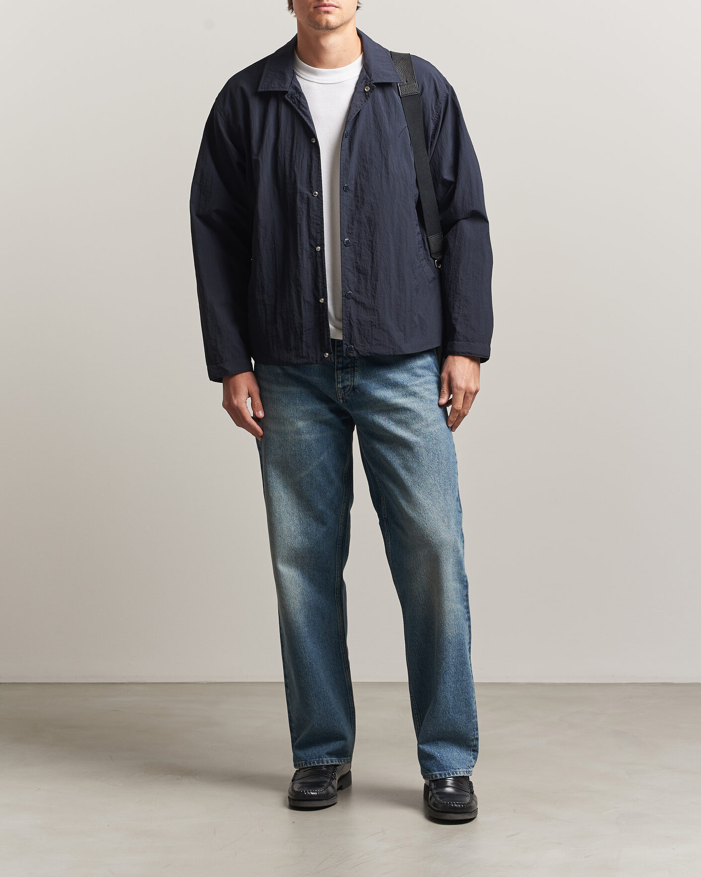 Herr | Jackor | NN07 | Frenton Coach Jacket Deep Navy