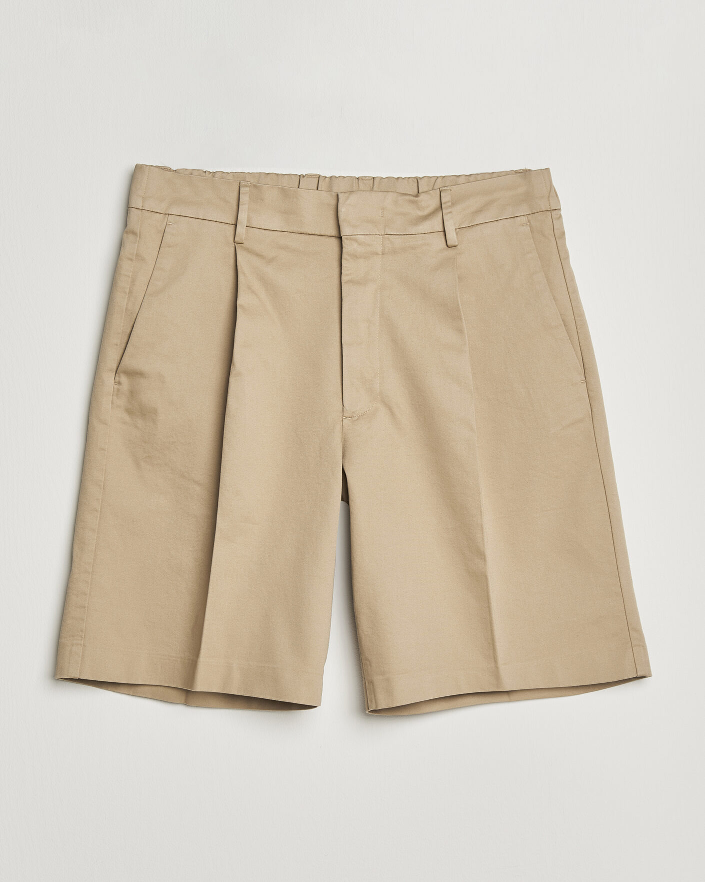 Herr | Shorts | NN07 | Kay Relaxed Fit Cotton Drawstring Shorts Desert Khaki