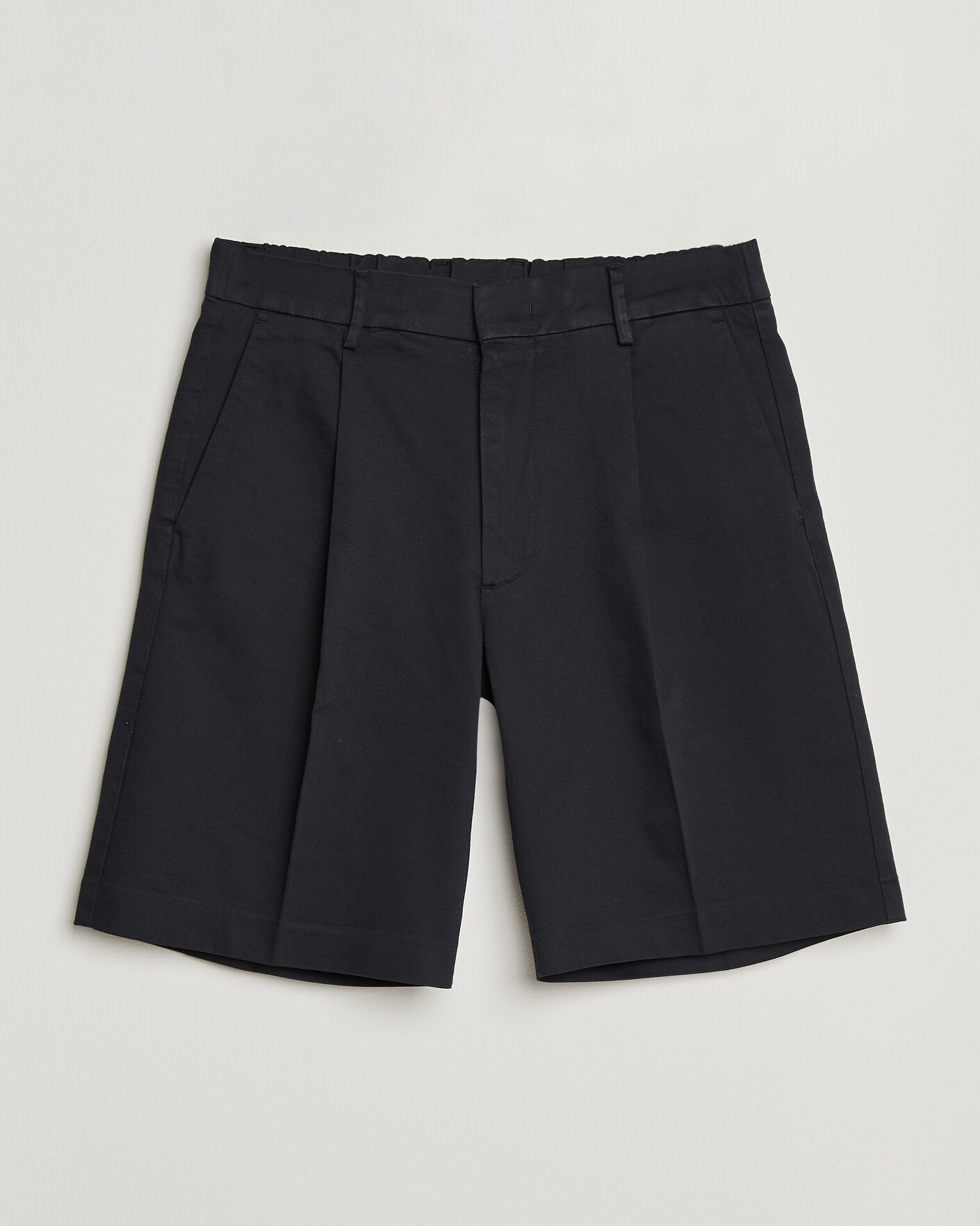 Herr | Shorts | NN07 | Kay Relaxed Fit Cotton Drawstring Shorts Navy Blue