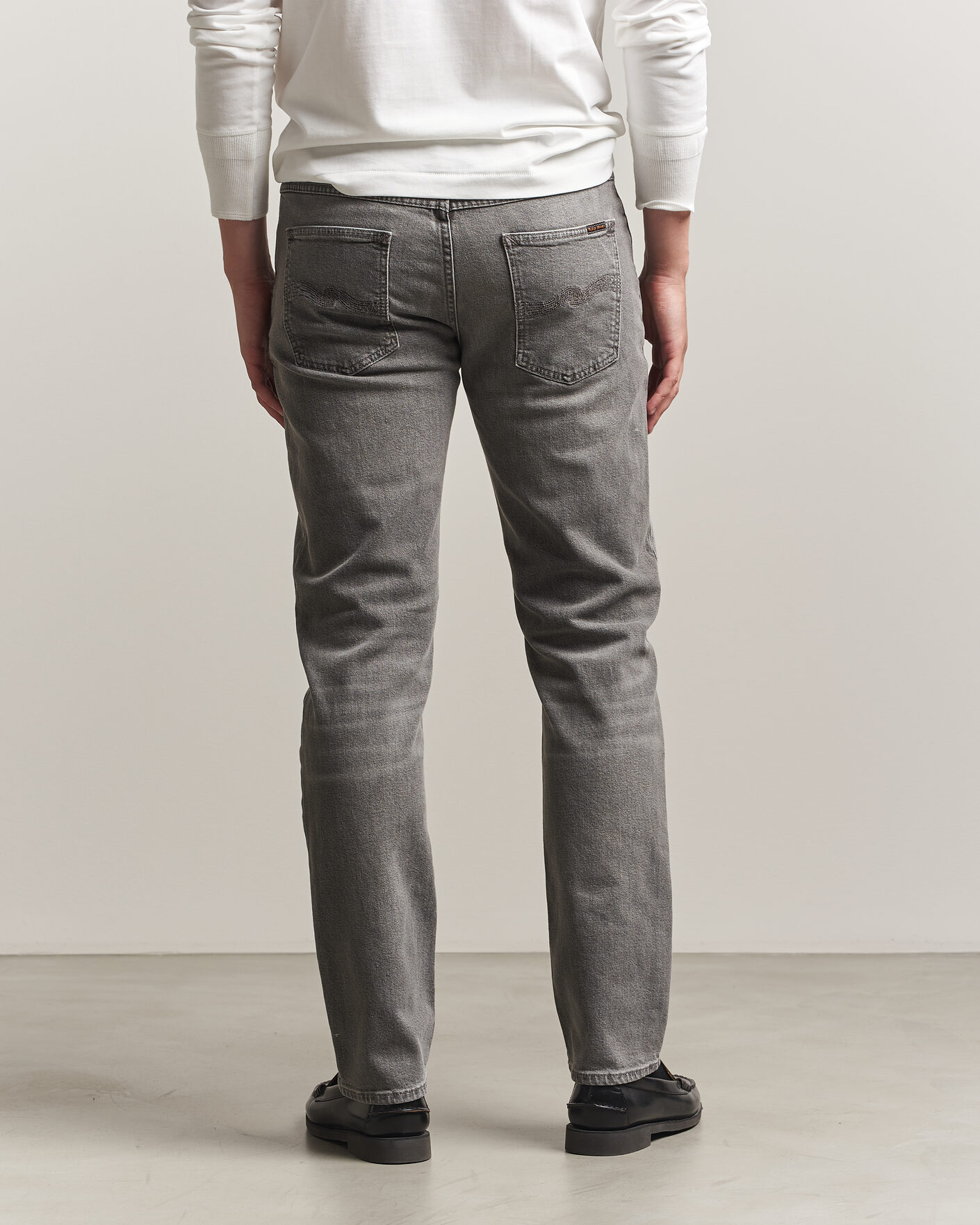 Herr | Jeans | Nudie Jeans | Solid Ollie Jeans Pale Ash