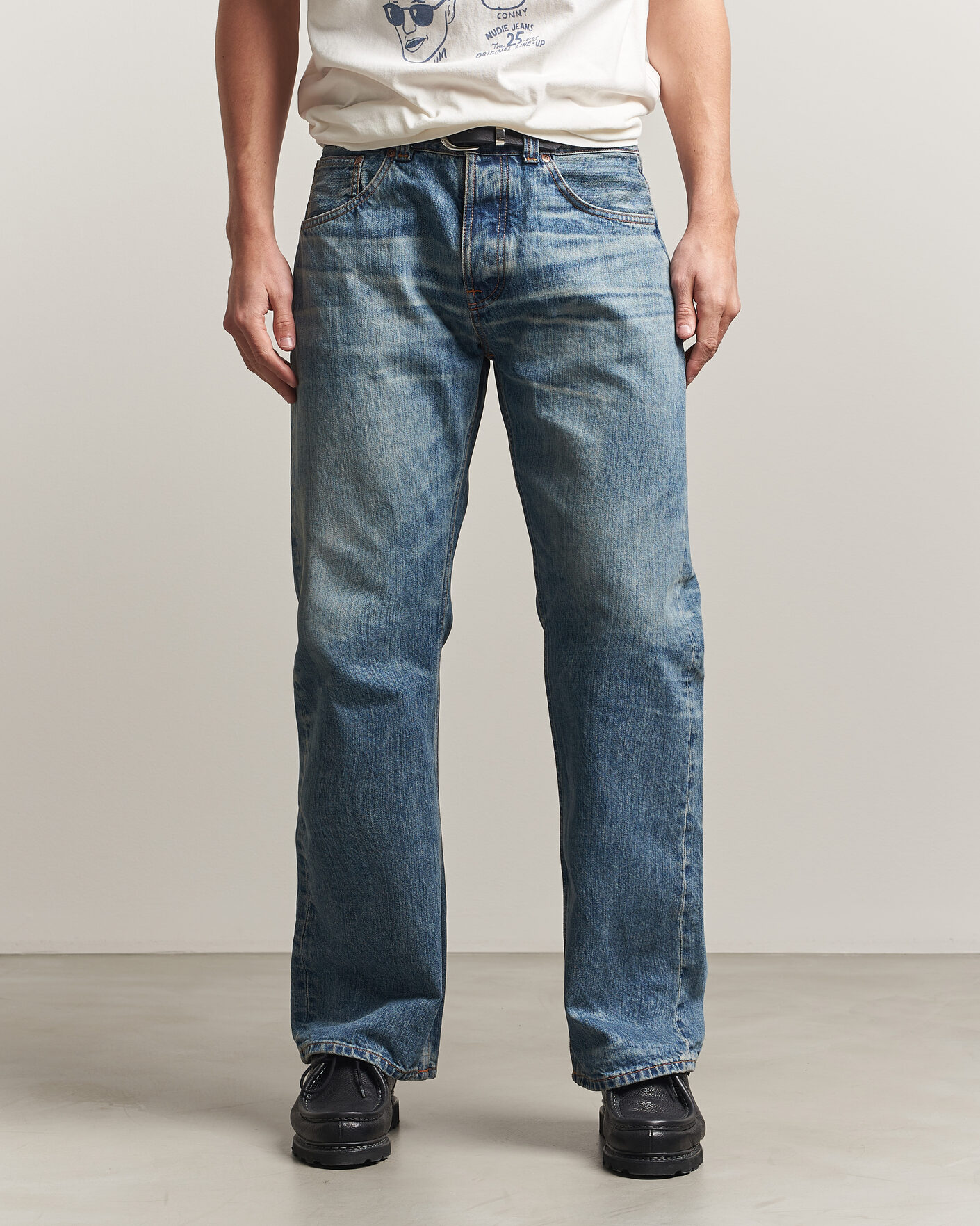 Herr | Jeans | Nudie Jeans | Regular Alf Jeans Silver Tracks