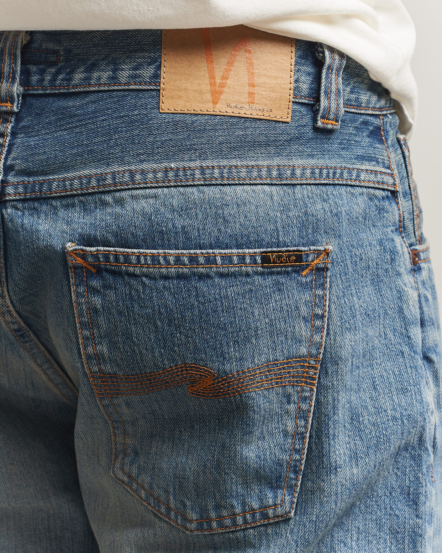 Herr | Byxor | Nudie Jeans | Regular Alf Jeans Silver Tracks