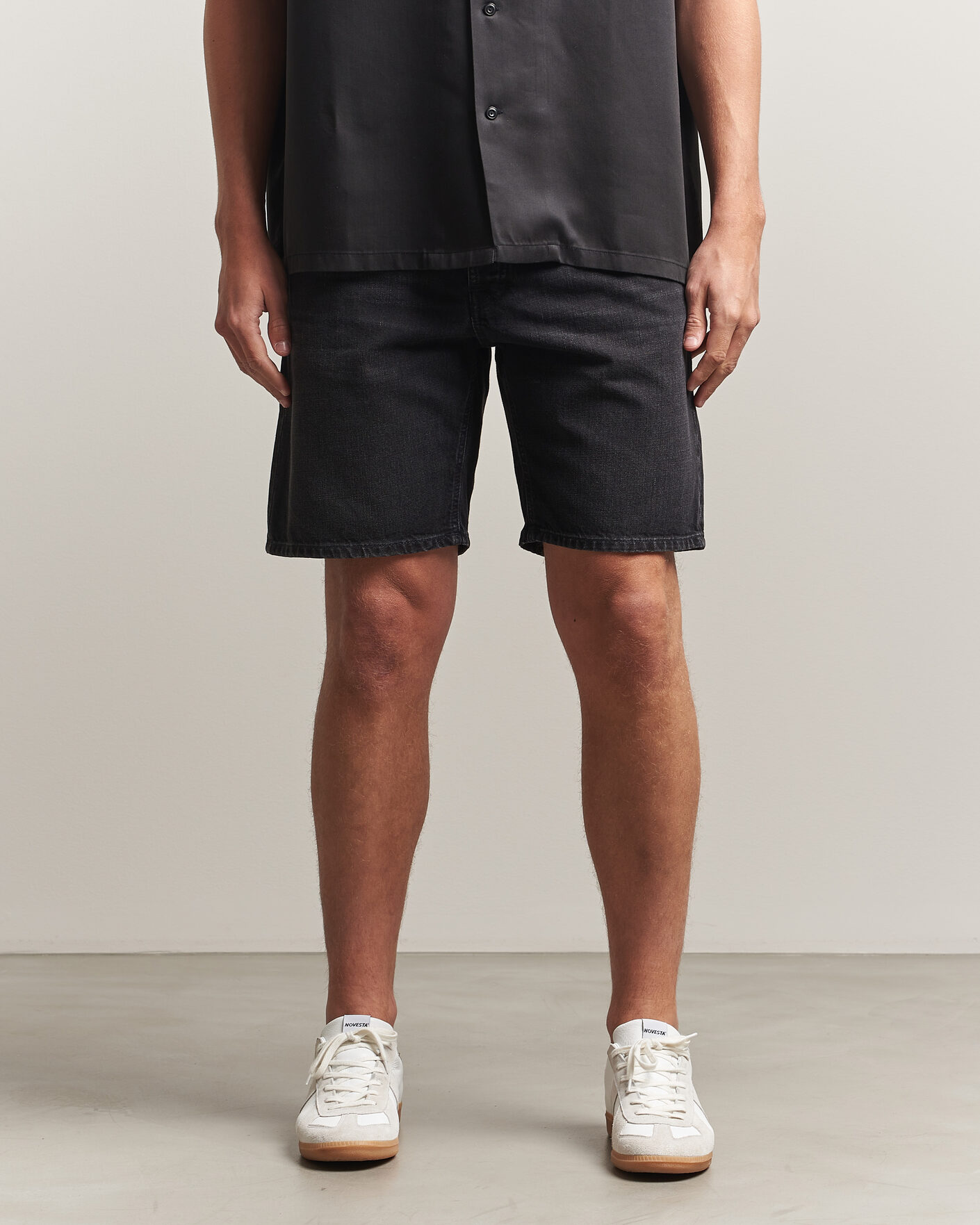 Herr | Shorts | Nudie Jeans | Seth Denim Shorts Dune Black