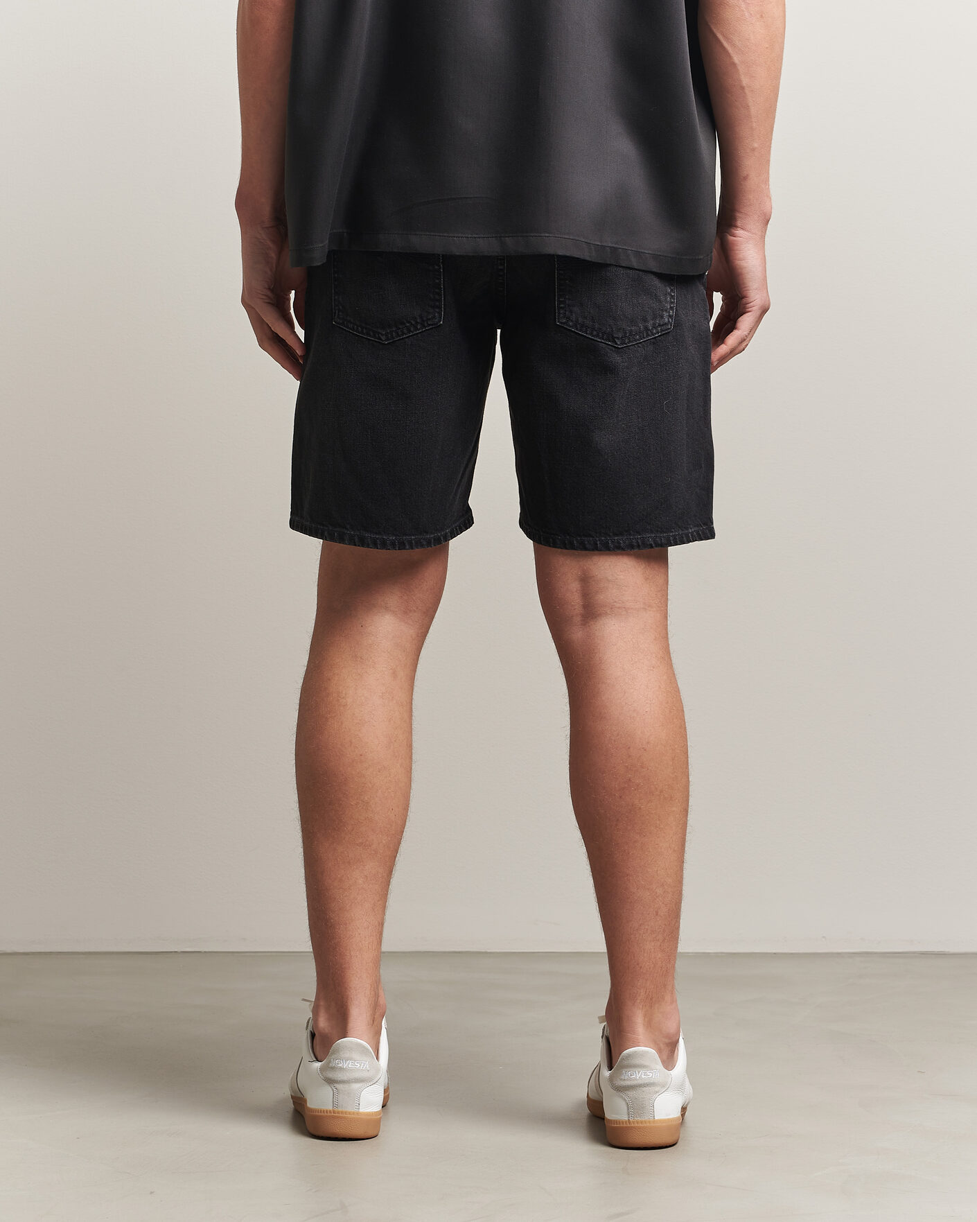 Herr | Shorts | Nudie Jeans | Seth Denim Shorts Dune Black