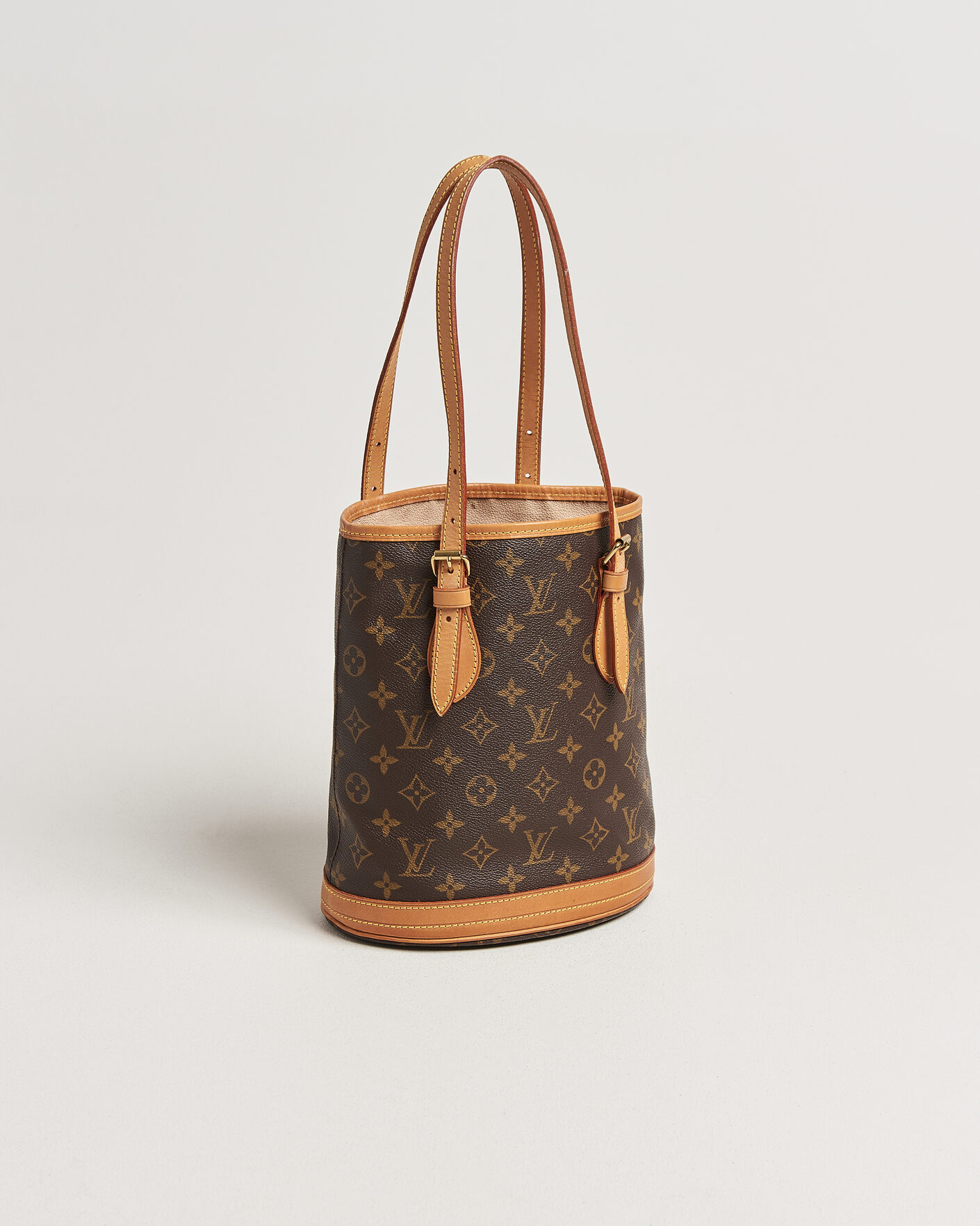 Herr | Pre-Owned & Vintage Bags | Louis Vuitton Pre-Owned | Bucket PM Bag Monogram