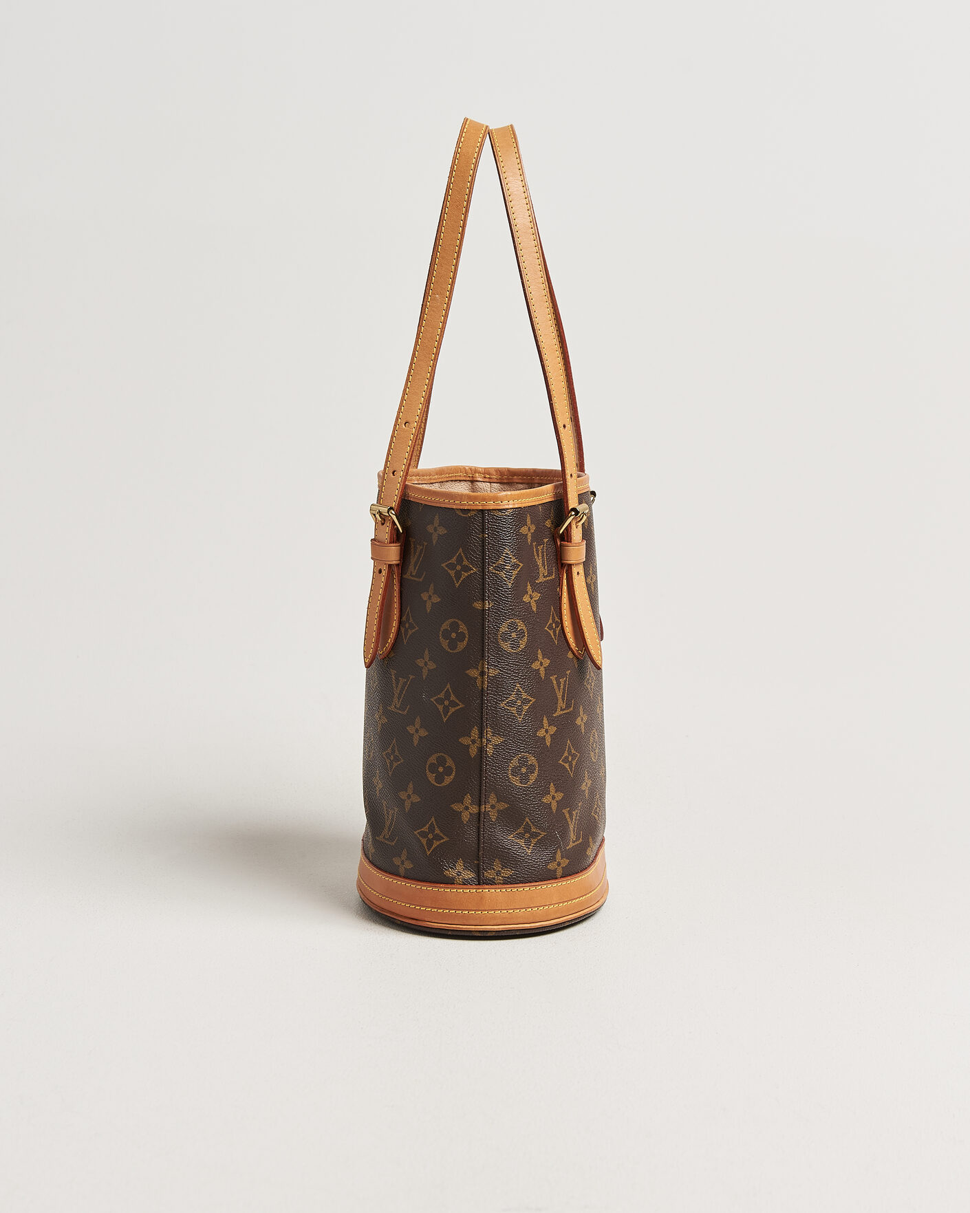 Herr | Pre-Owned & Vintage Bags | Louis Vuitton Pre-Owned | Bucket PM Bag Monogram