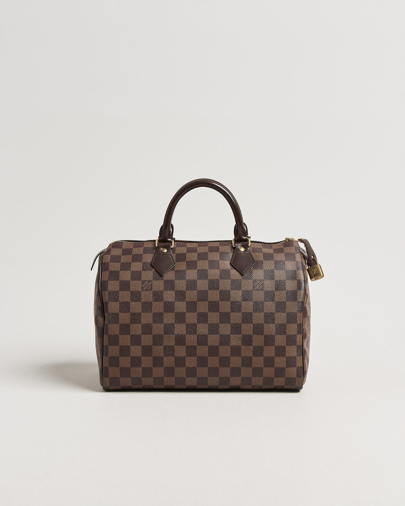 Herr | Pre-Owned & Vintage Bags | Louis Vuitton Pre-Owned | Speedy 30 Damier Ebene