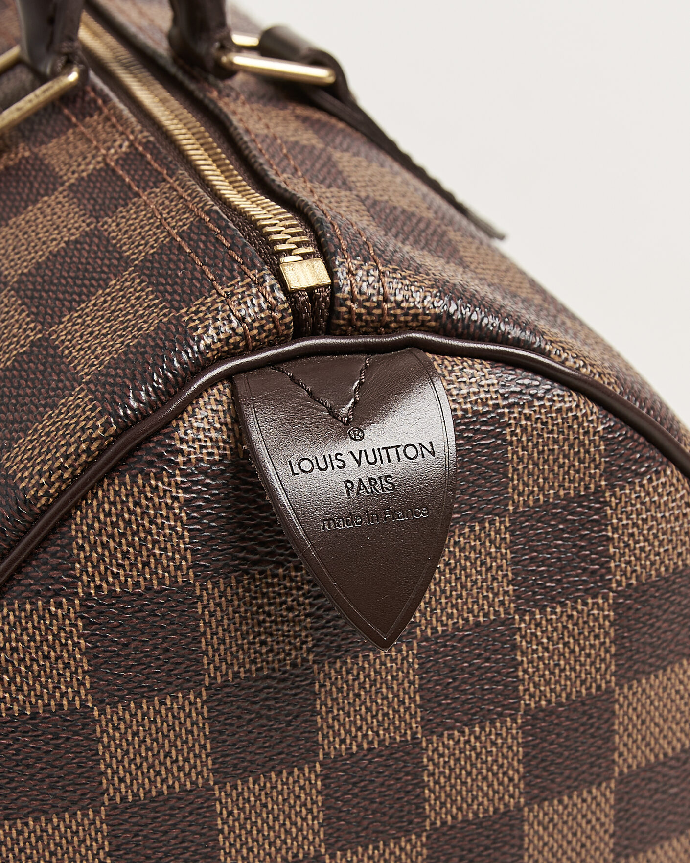 Herr | Pre-Owned & Vintage Bags | Louis Vuitton Pre-Owned | Speedy 30 Damier Ebene