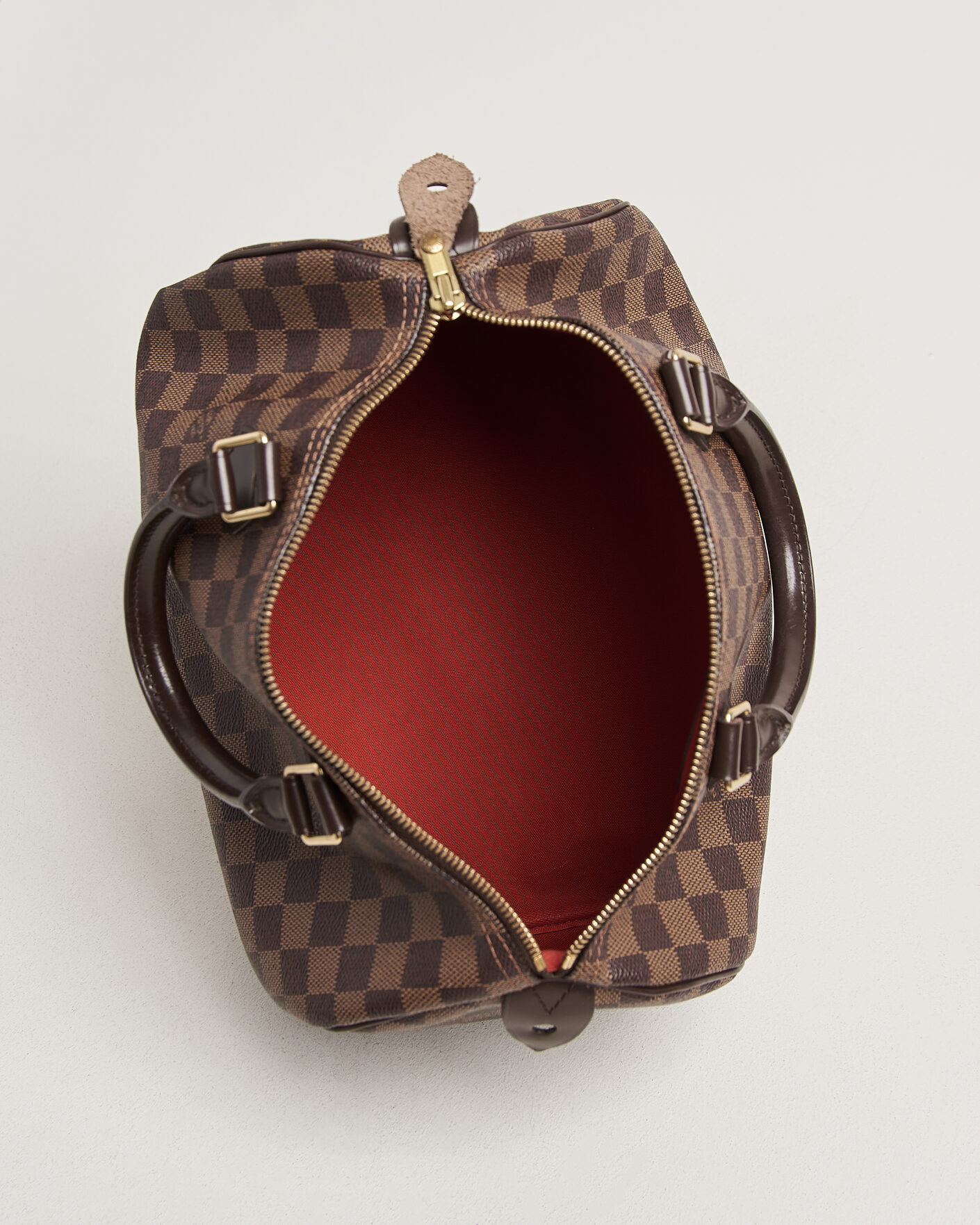 Herr | Pre-Owned & Vintage Bags | Louis Vuitton Pre-Owned | Speedy 30 Damier Ebene