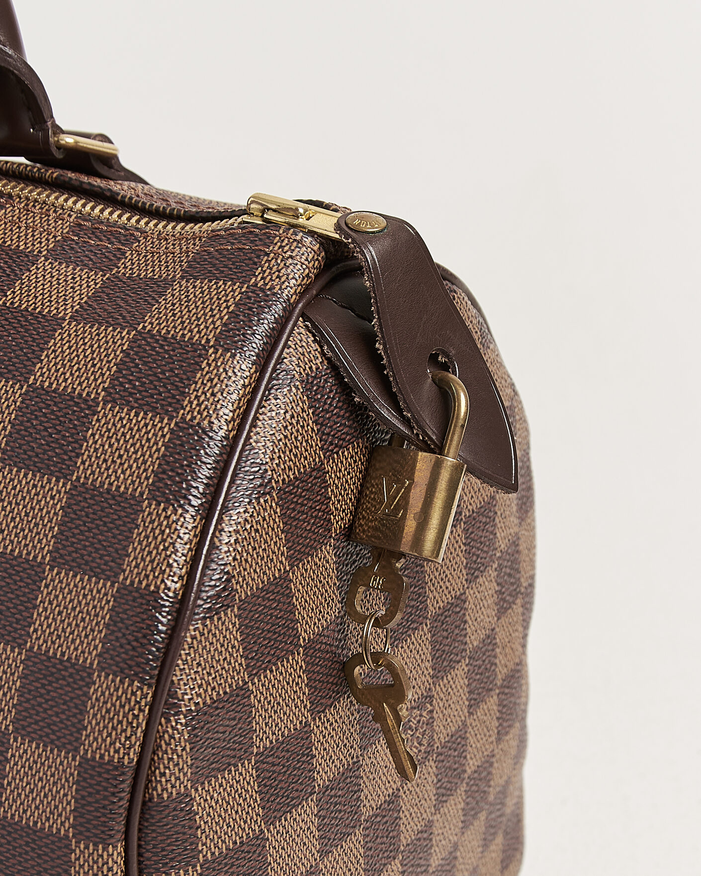 Herr | Pre-Owned & Vintage Bags | Louis Vuitton Pre-Owned | Speedy 30 Damier Ebene