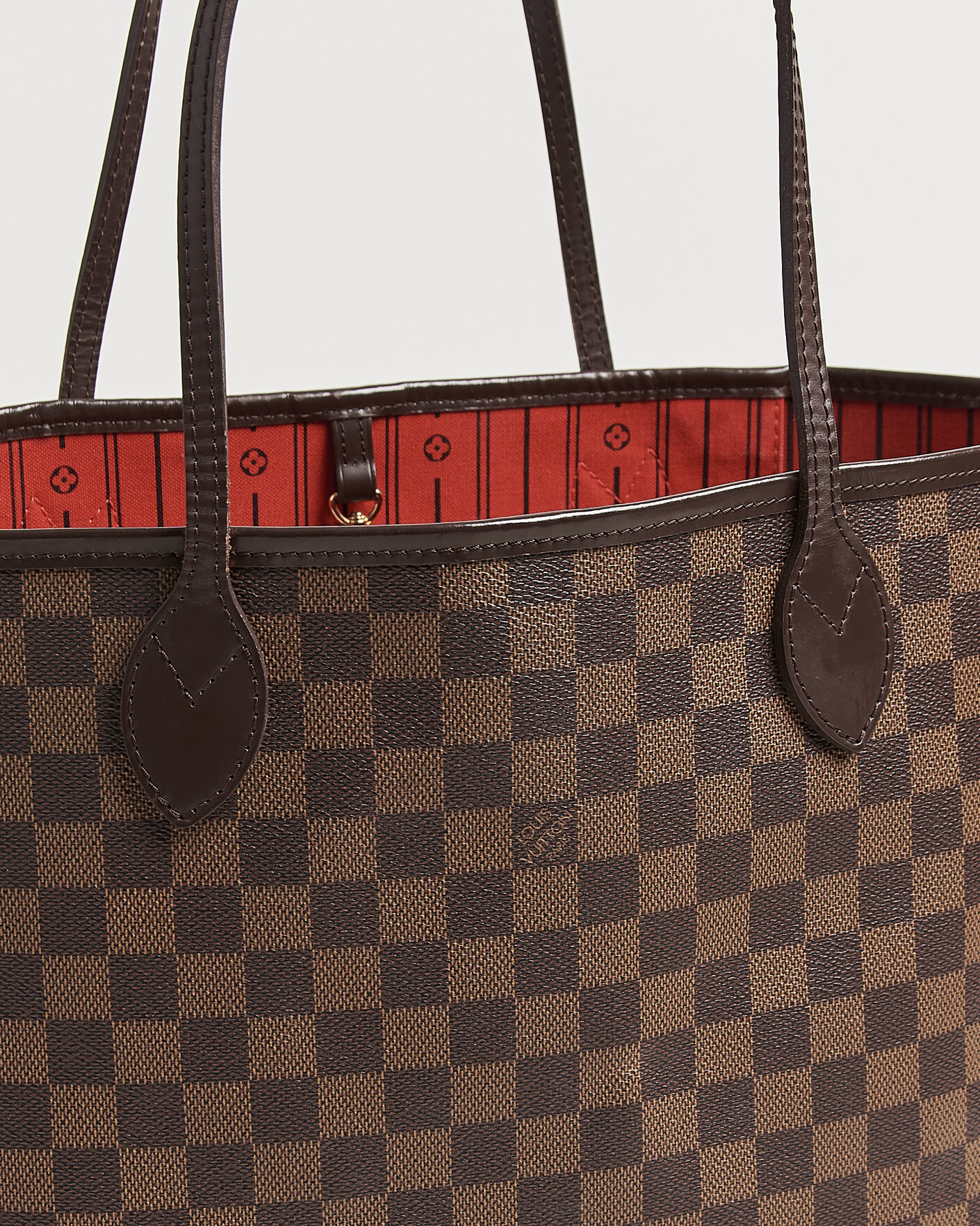 Herr | Pre-Owned & Vintage Bags | Louis Vuitton Pre-Owned | Neverfull MM Damier Ebene