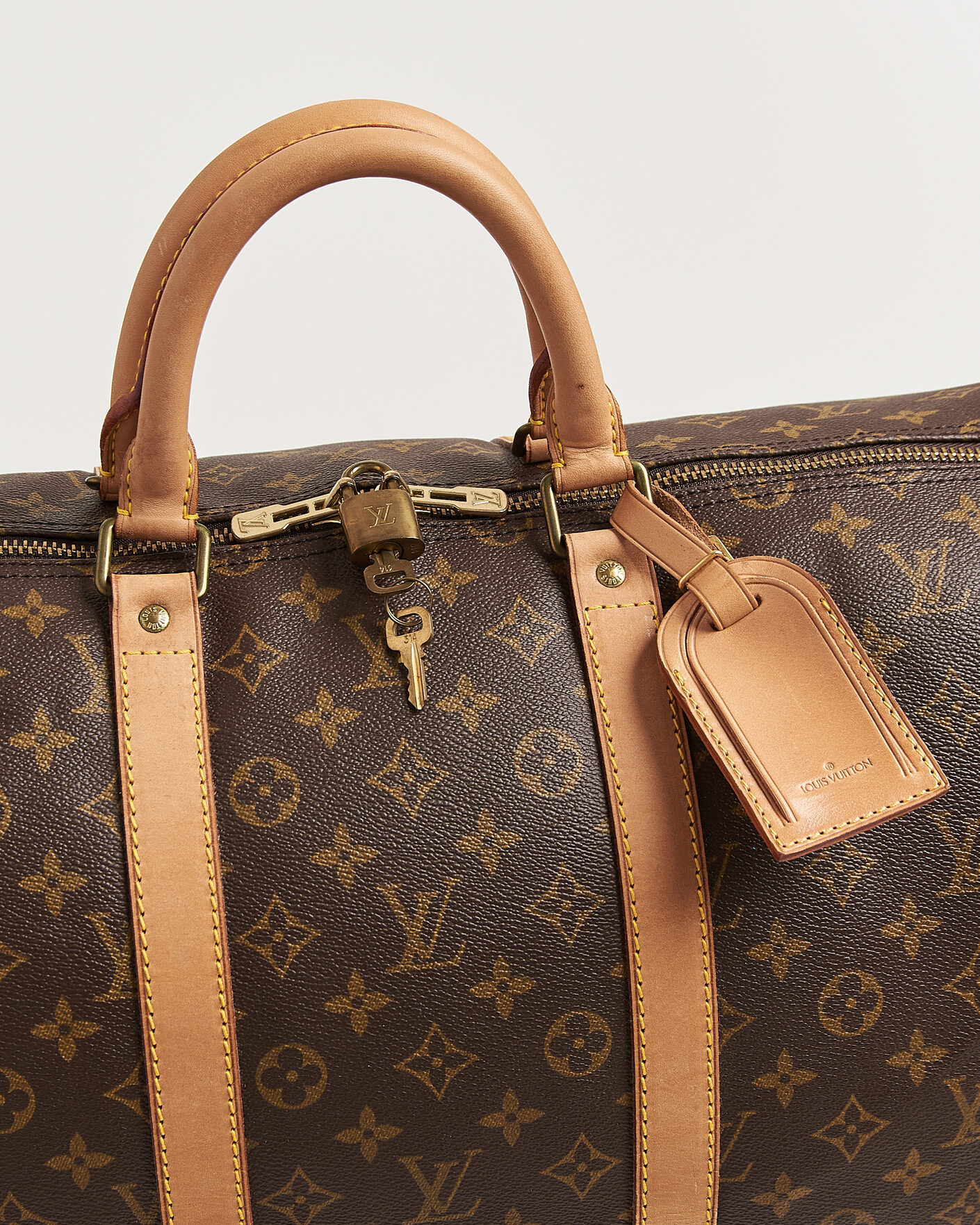 Herr | Louis Vuitton Pre-Owned Keepall 55 Bandouliére Monogram | Louis Vuitton Pre-Owned | Keepall 55 Bandouliére Monogram