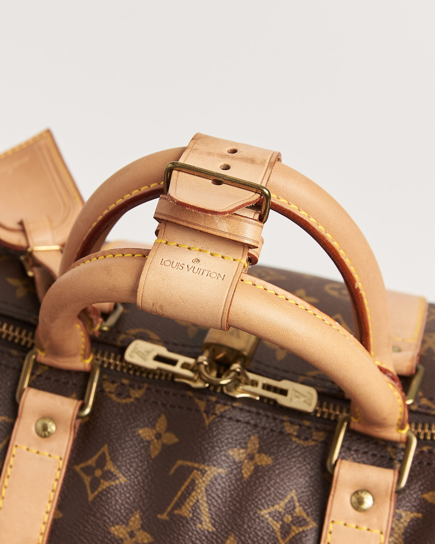 Herr | Louis Vuitton Pre-Owned Keepall 55 Bandouliére Monogram | Louis Vuitton Pre-Owned | Keepall 55 Bandouliére Monogram