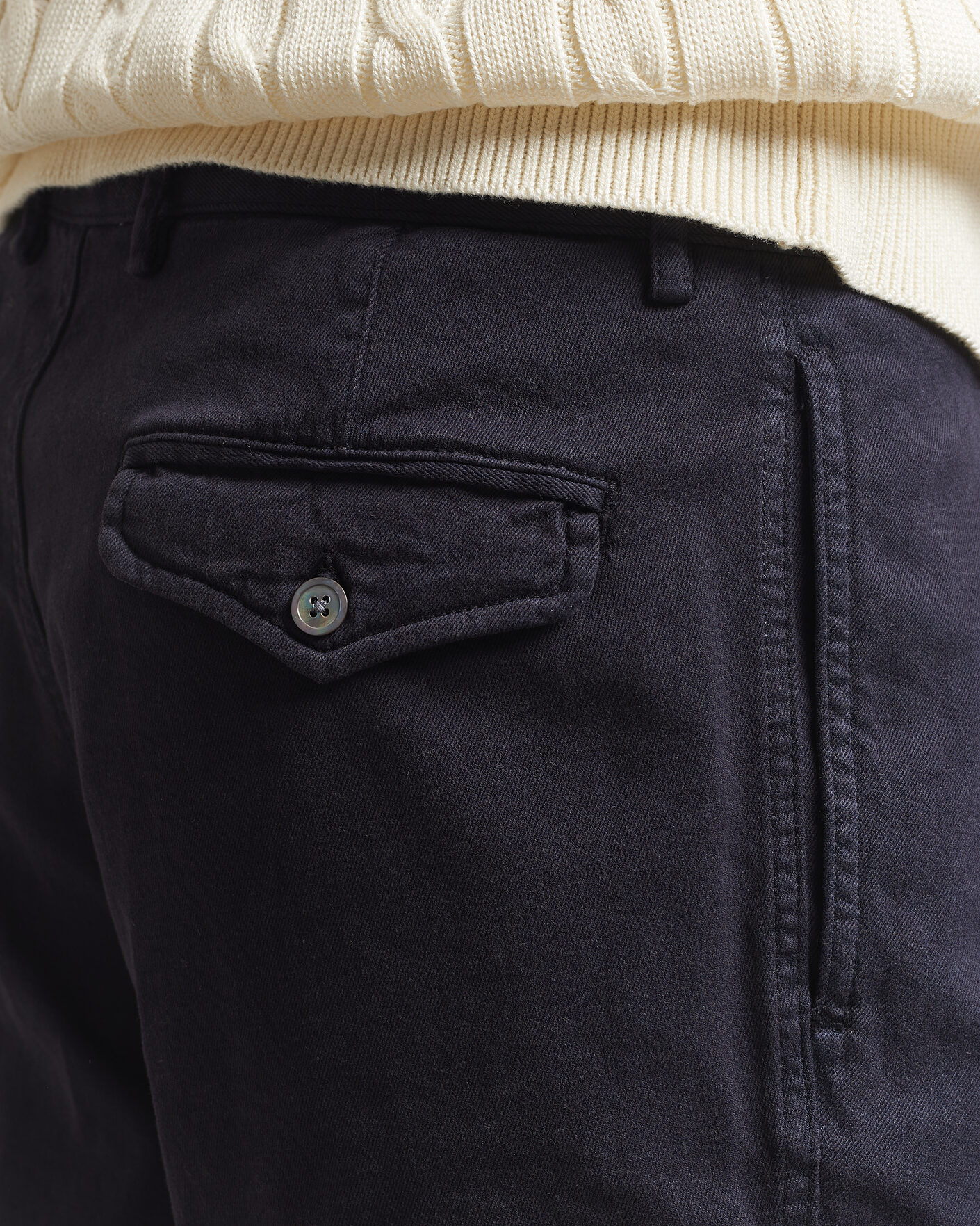 Herr | Shorts | Oscar Jacobson | Tanker Pleat Shorts Navy