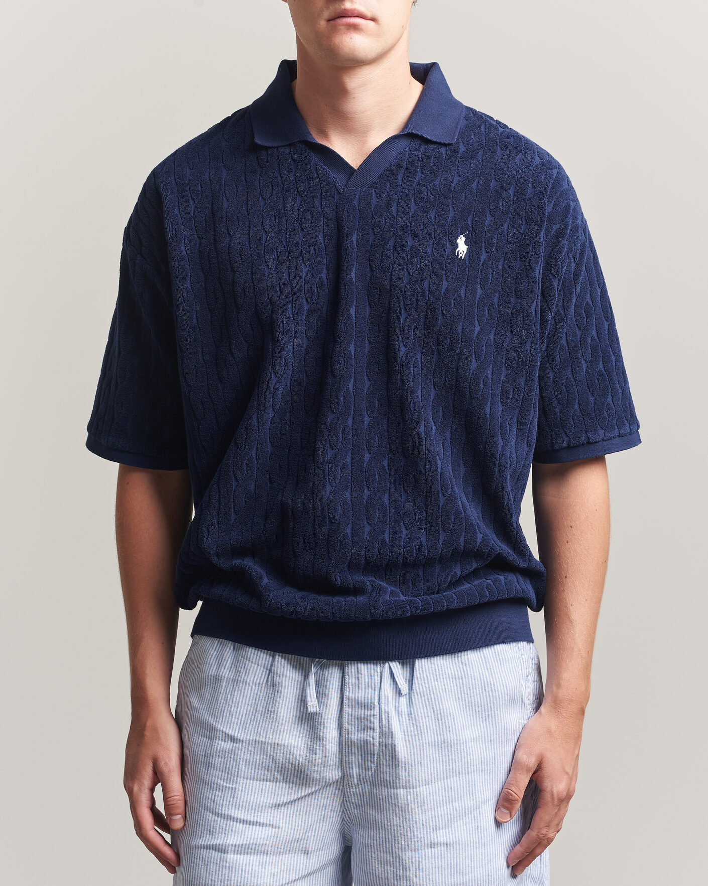 Herr | Pikéer | Polo Ralph Lauren | Knit Polo Newport Navy