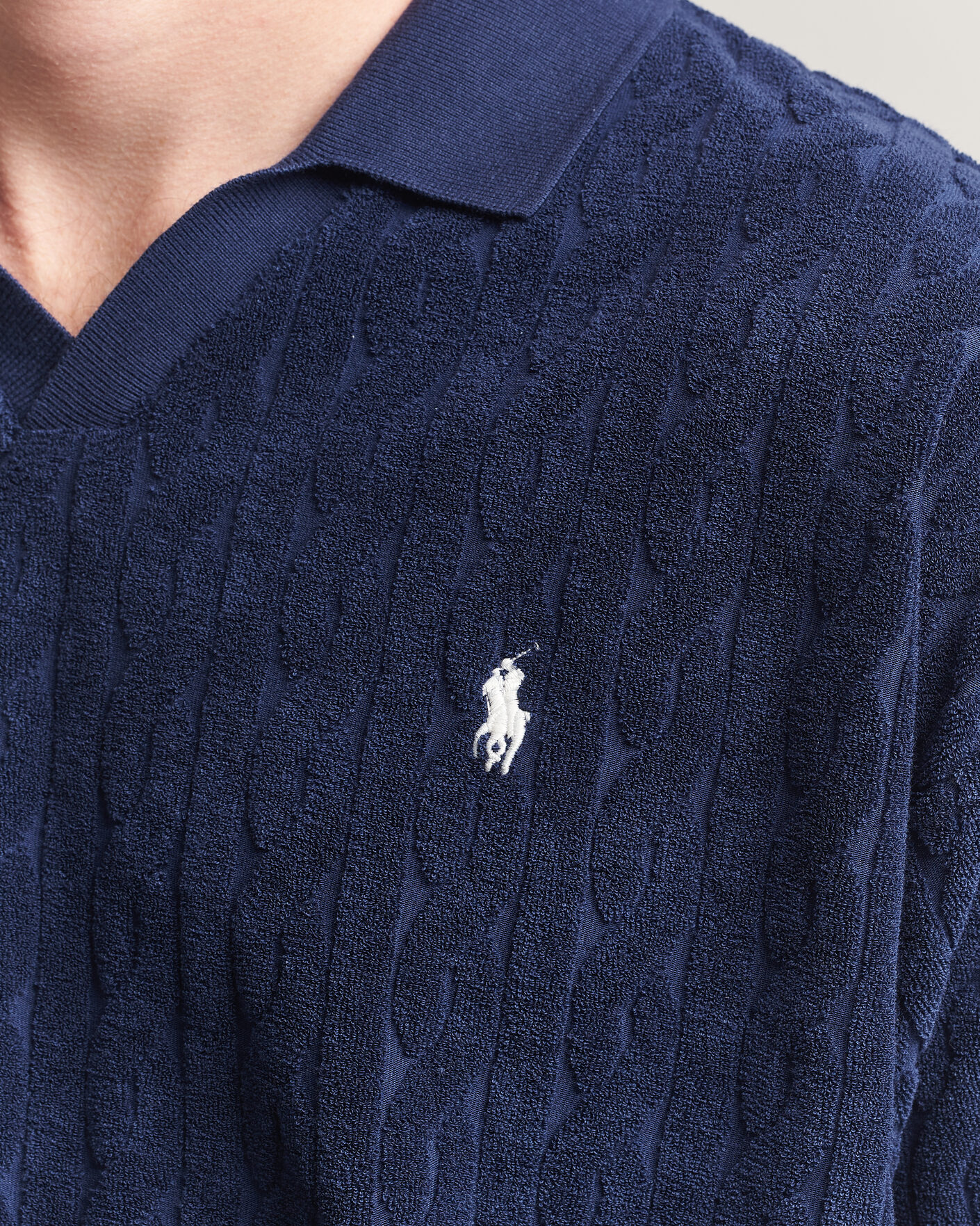 Herr | Pikéer | Polo Ralph Lauren | Knit Polo Newport Navy