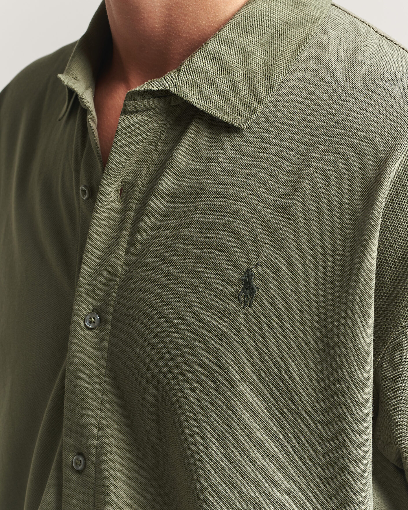 Herr | Pikéer | Polo Ralph Lauren | Buttoned Polo Cruise Olive