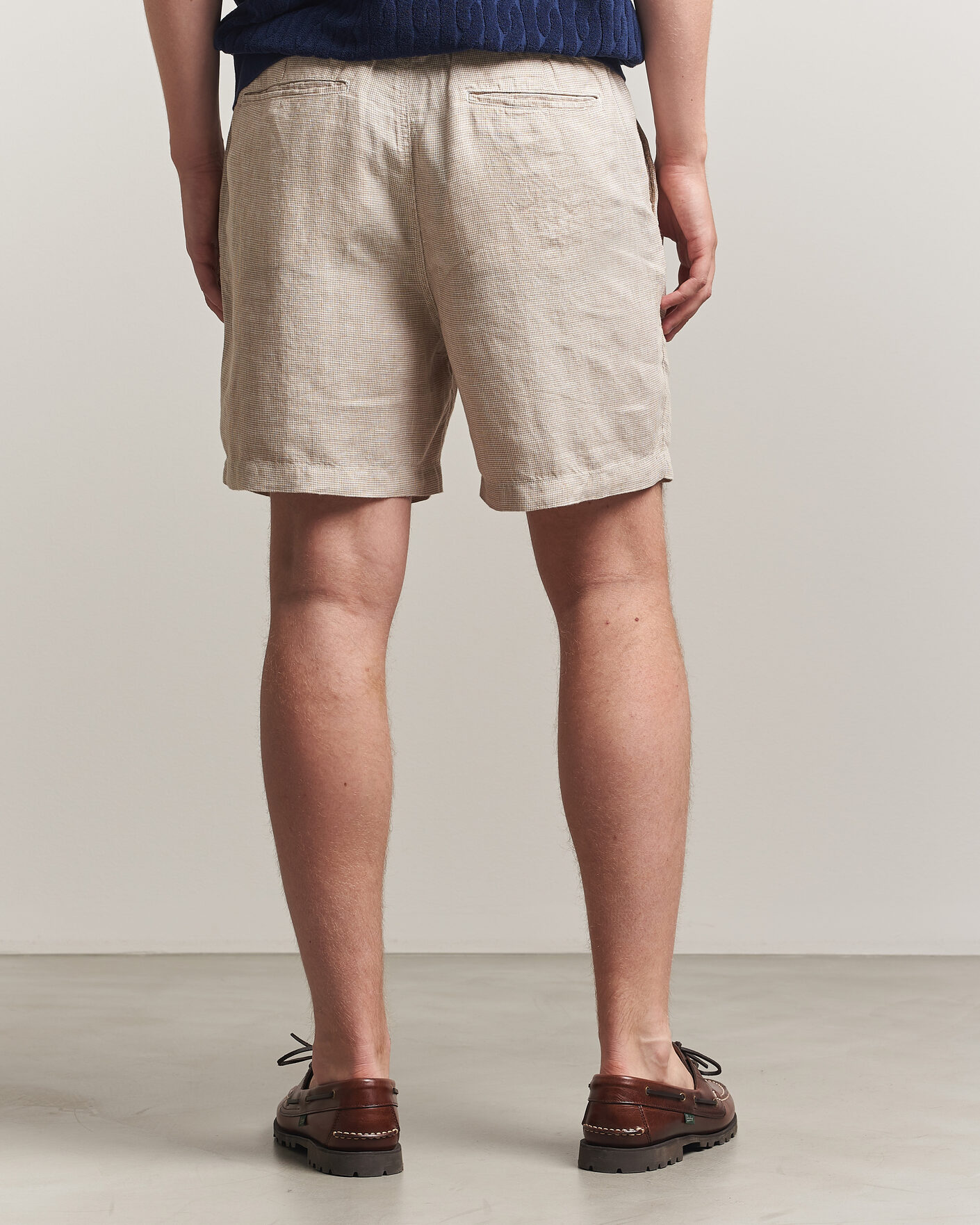 Herr | Shorts | Polo Ralph Lauren | Woven Linen Shorts Coastal Beige White