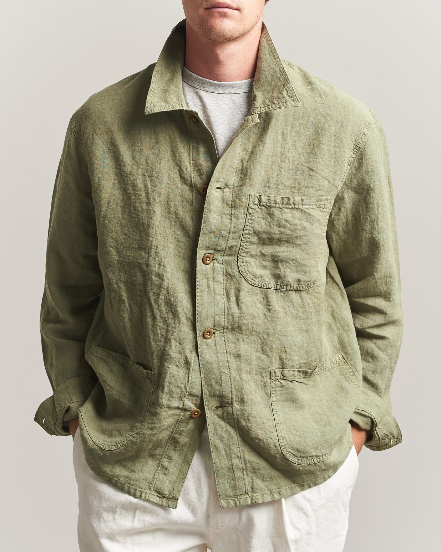Herr | Jackor | Polo Ralph Lauren | Chore Unlined Field Jacket Sage Green