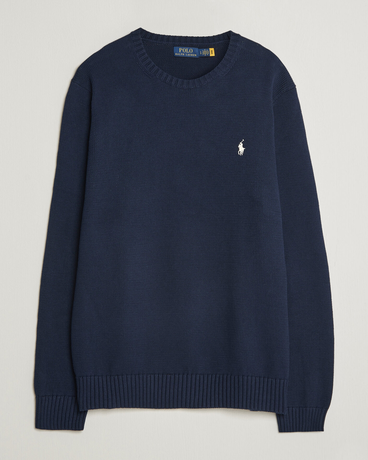 Herr | Tröjor | Polo Ralph Lauren | Cotton Crew Neck Pullover Hunter Navy