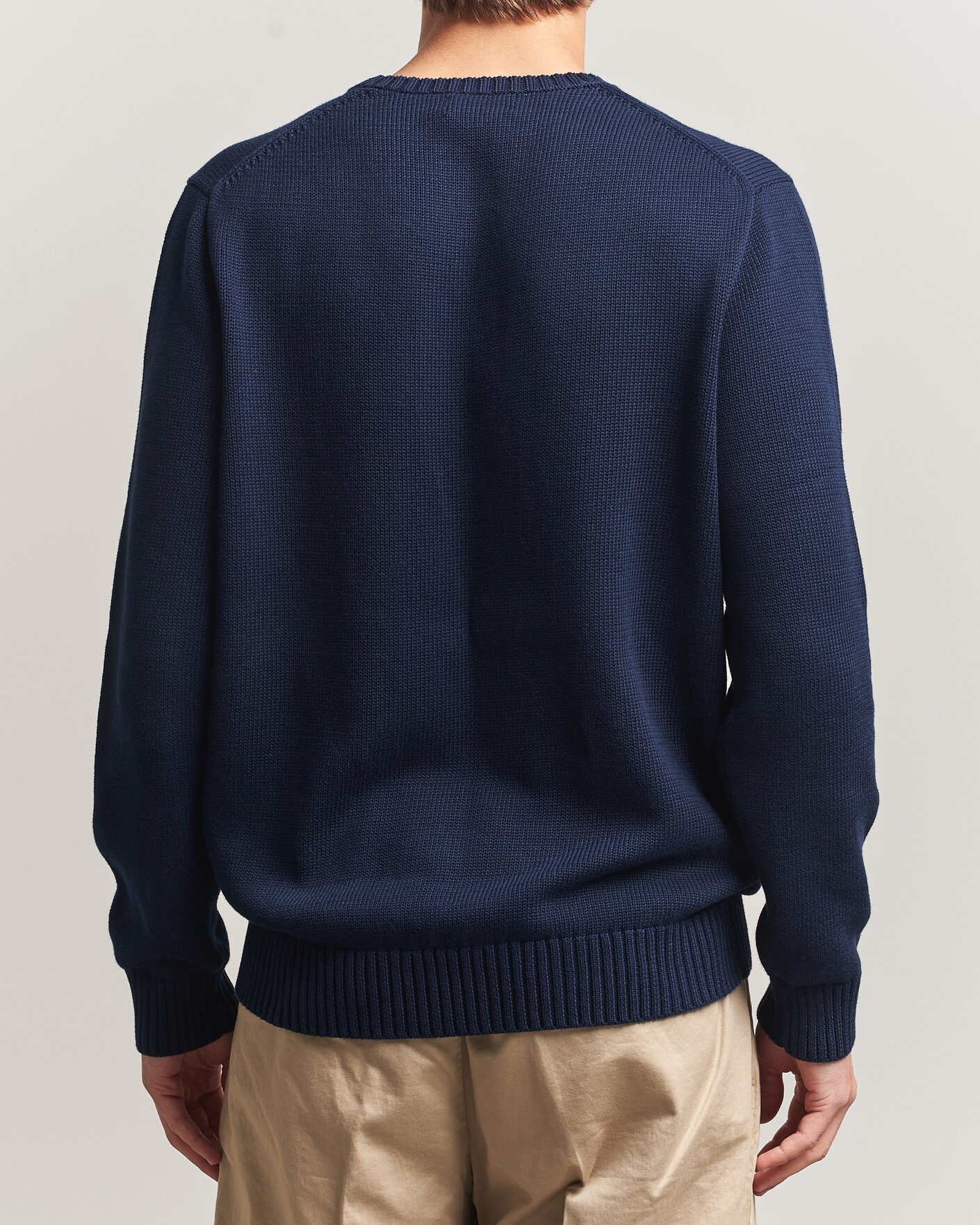 Herr | Tröjor | Polo Ralph Lauren | Cotton Crew Neck Pullover Hunter Navy