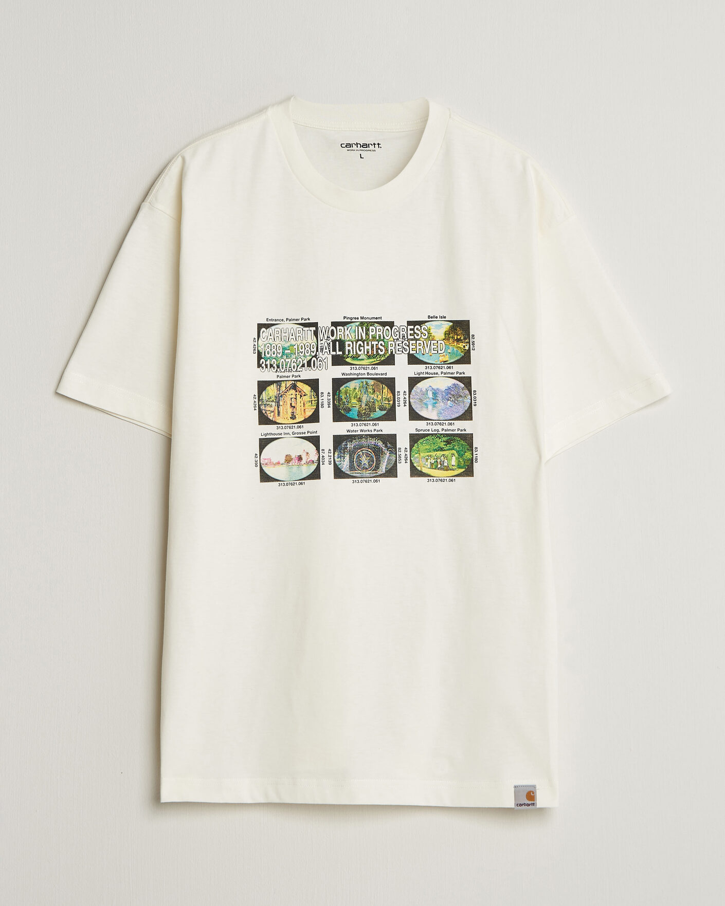 Herr | T-Shirts | Carhartt WIP | Coordinates Printed T-Shirt Wax