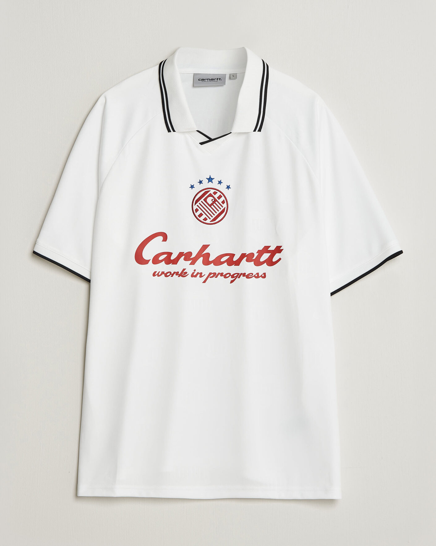 Herr | T-Shirts | Carhartt WIP | Terrace Football T-Shirt White