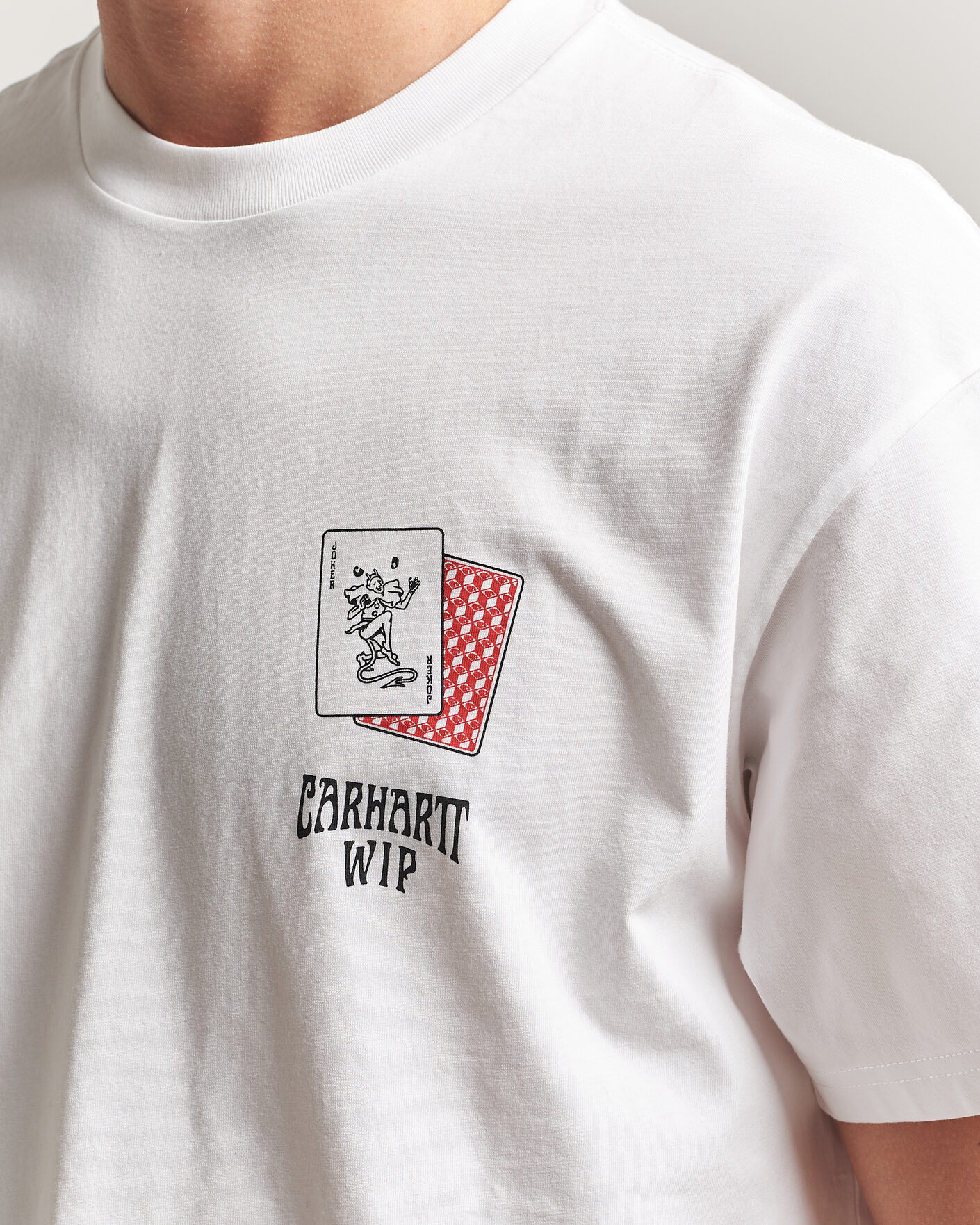 Herr | T-Shirts | Carhartt WIP | Playing Cards T-Shirt White