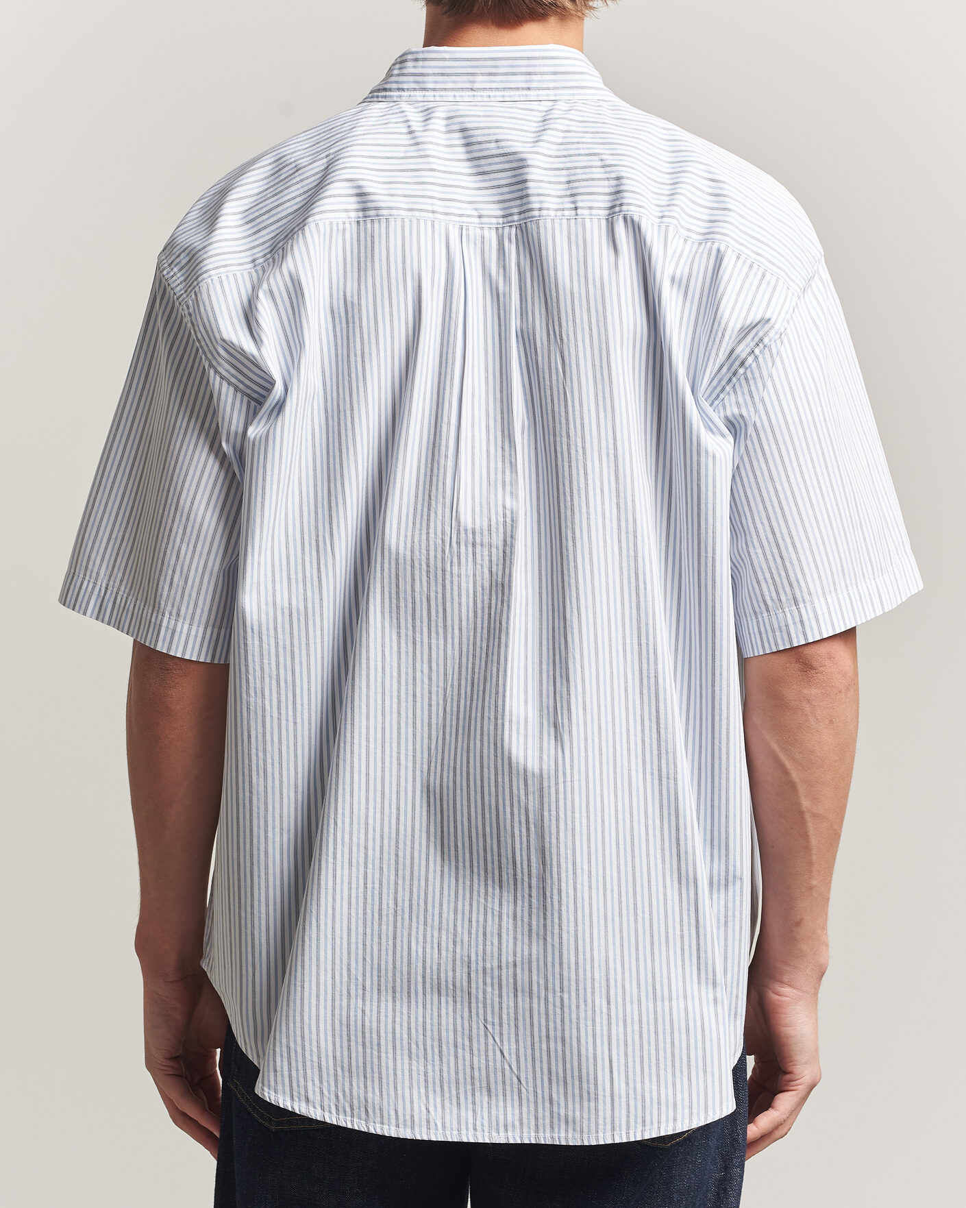 Herr | Skjortor | Carhartt WIP | Short Sleeve Keene Cotton/Poplin Shirt White