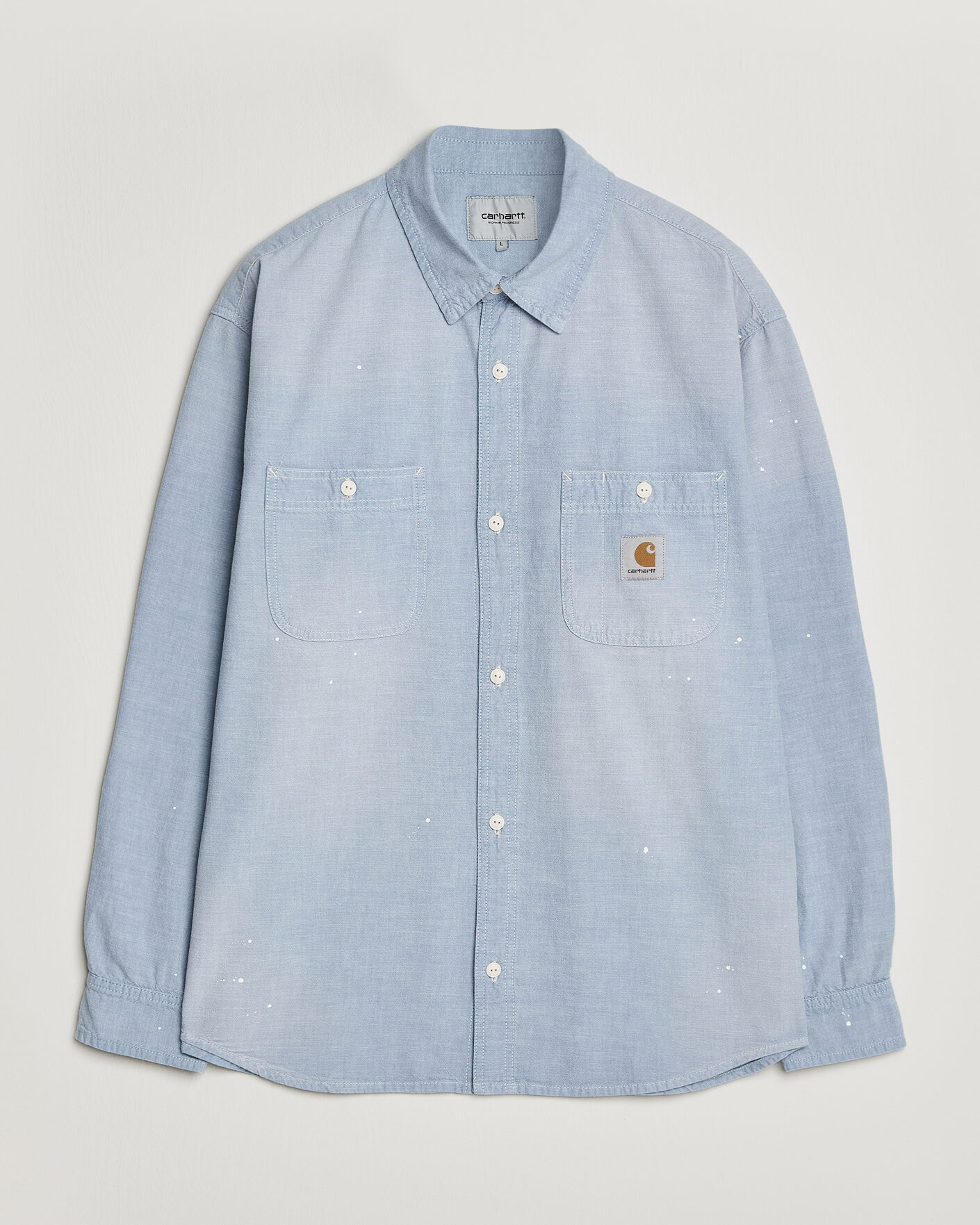 Herr | Skjortor | Carhartt WIP | Painter Shirt Winston Chambray Blue