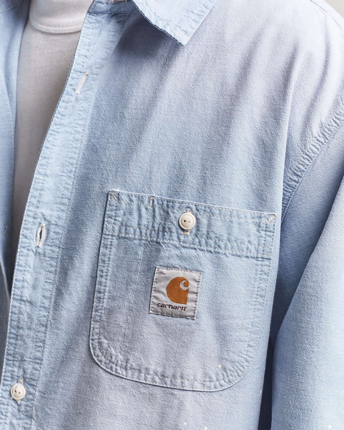 Herr | Skjortor | Carhartt WIP | Painter Shirt Winston Chambray Blue