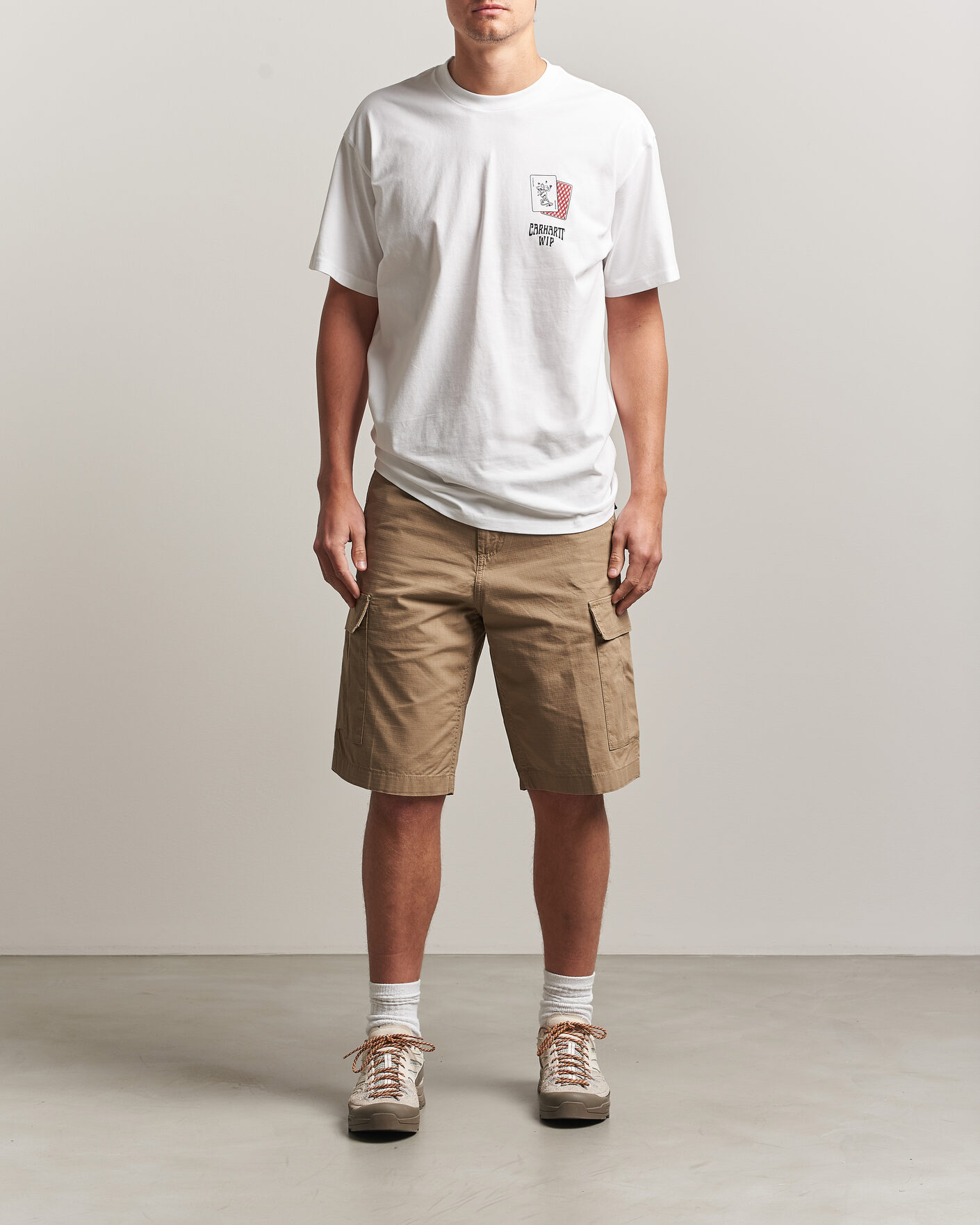 Herr | Shorts | Carhartt WIP | Regular Cargo Ripstop Shorts Leather