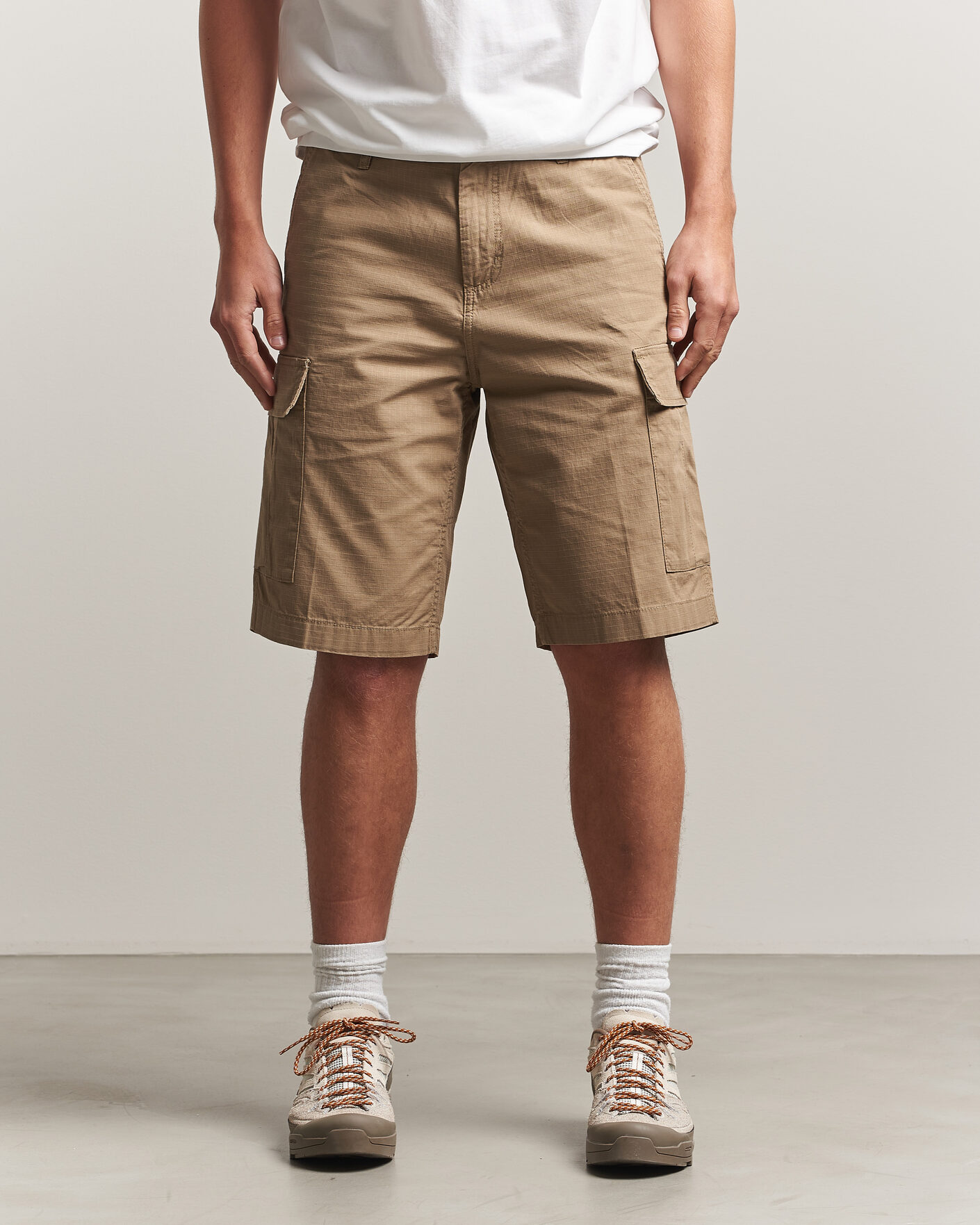 Herr | Shorts | Carhartt WIP | Regular Cargo Ripstop Shorts Leather