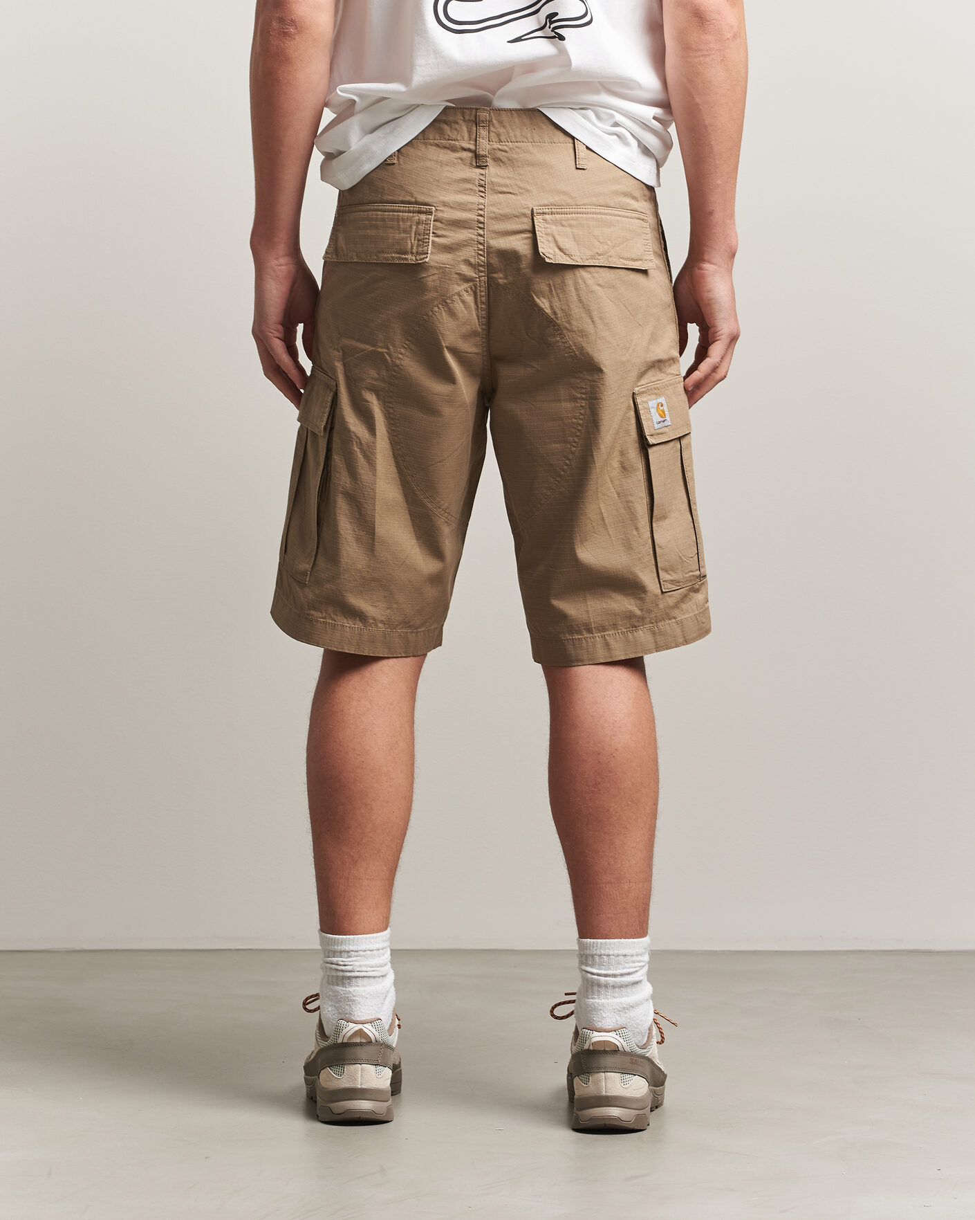 Herr | Shorts | Carhartt WIP | Regular Cargo Ripstop Shorts Leather