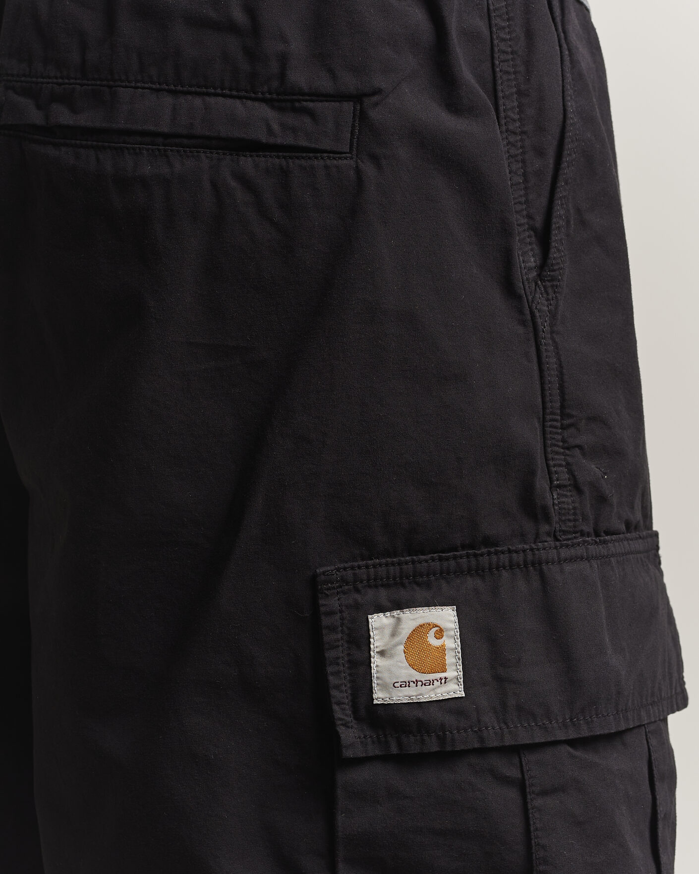 Herr | Shorts | Carhartt WIP | Mandler Cargo Cotton Poplin Shorts Black