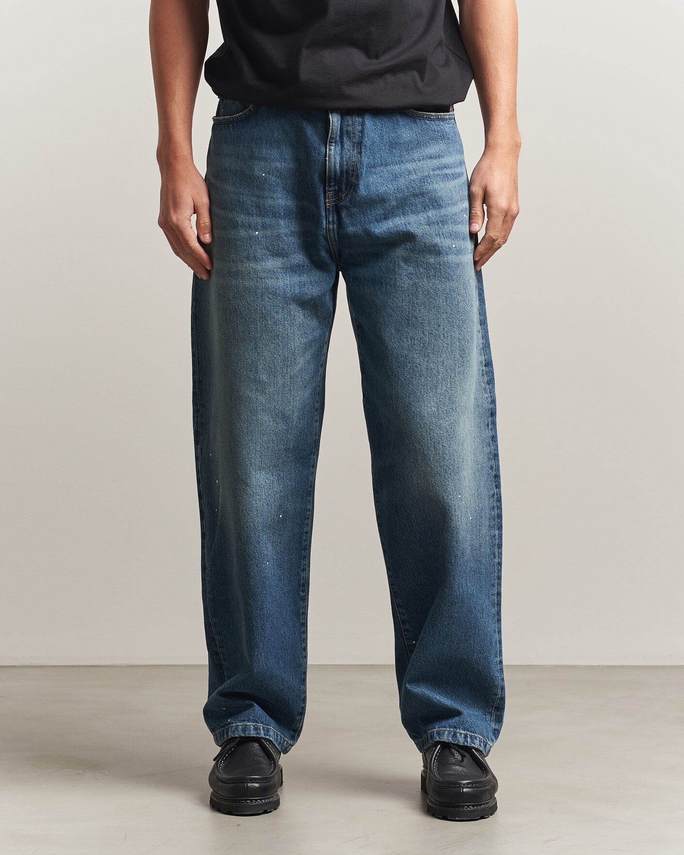 Herr | Jeans | Carhartt WIP | Landon Distressed Pant Blue