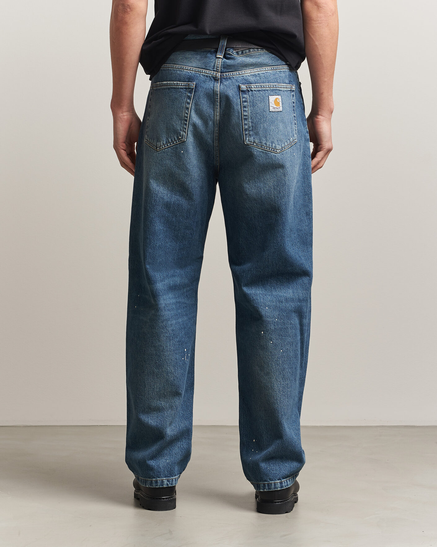 Herr | Jeans | Carhartt WIP | Landon Distressed Pant Blue