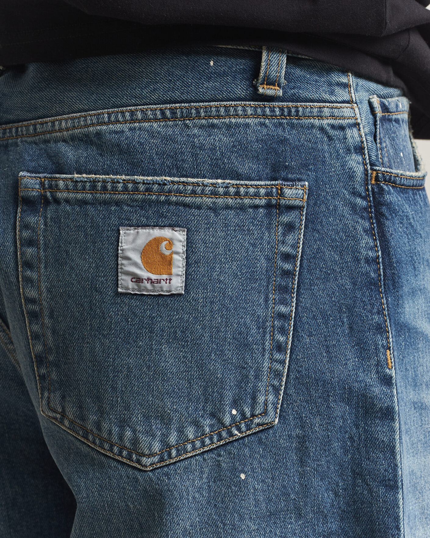 Herr | Jeans | Carhartt WIP | Landon Distressed Pant Blue