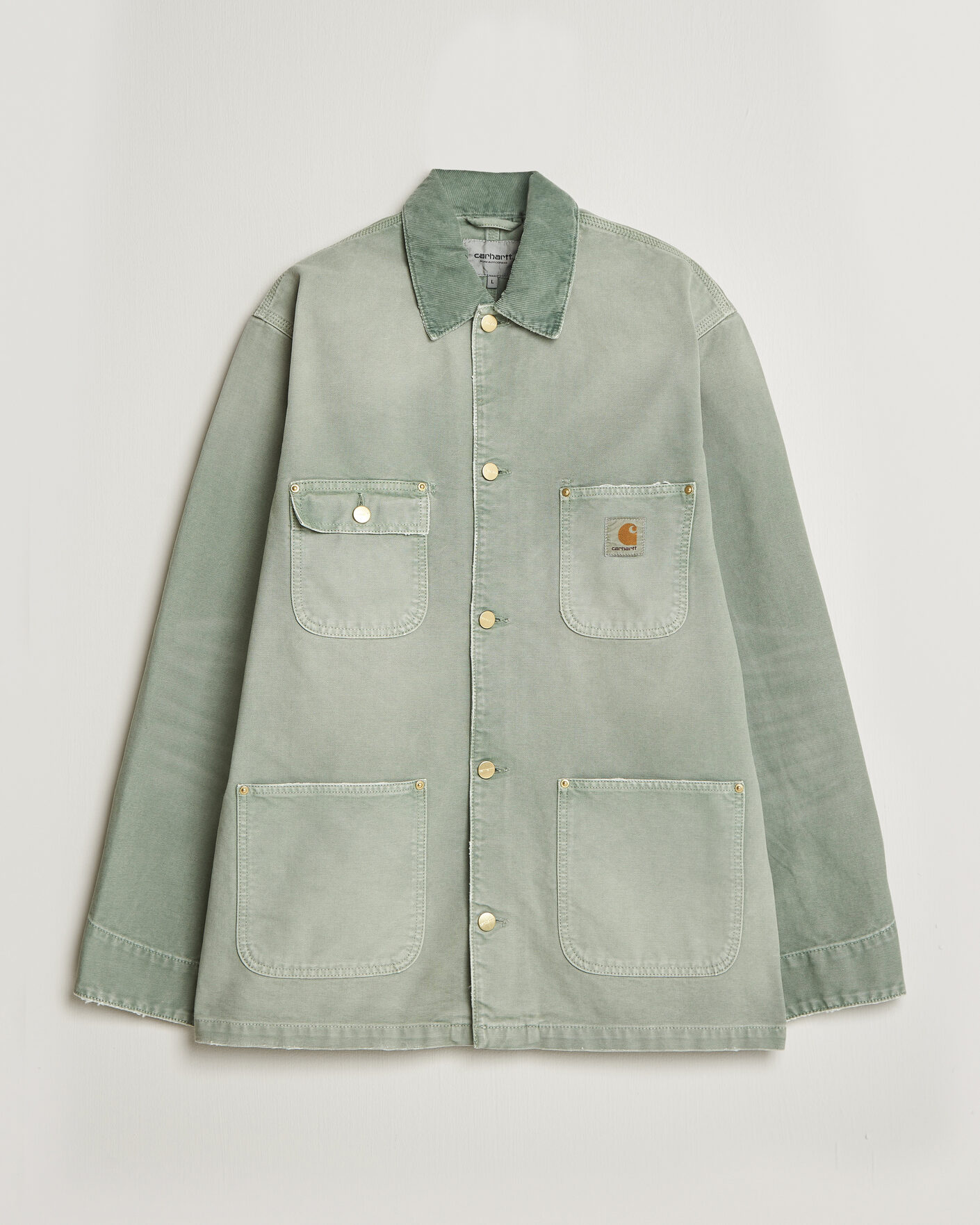 Herr | Jackor | Carhartt WIP | OG Dearborn Canvas Chore Coat Shady Green