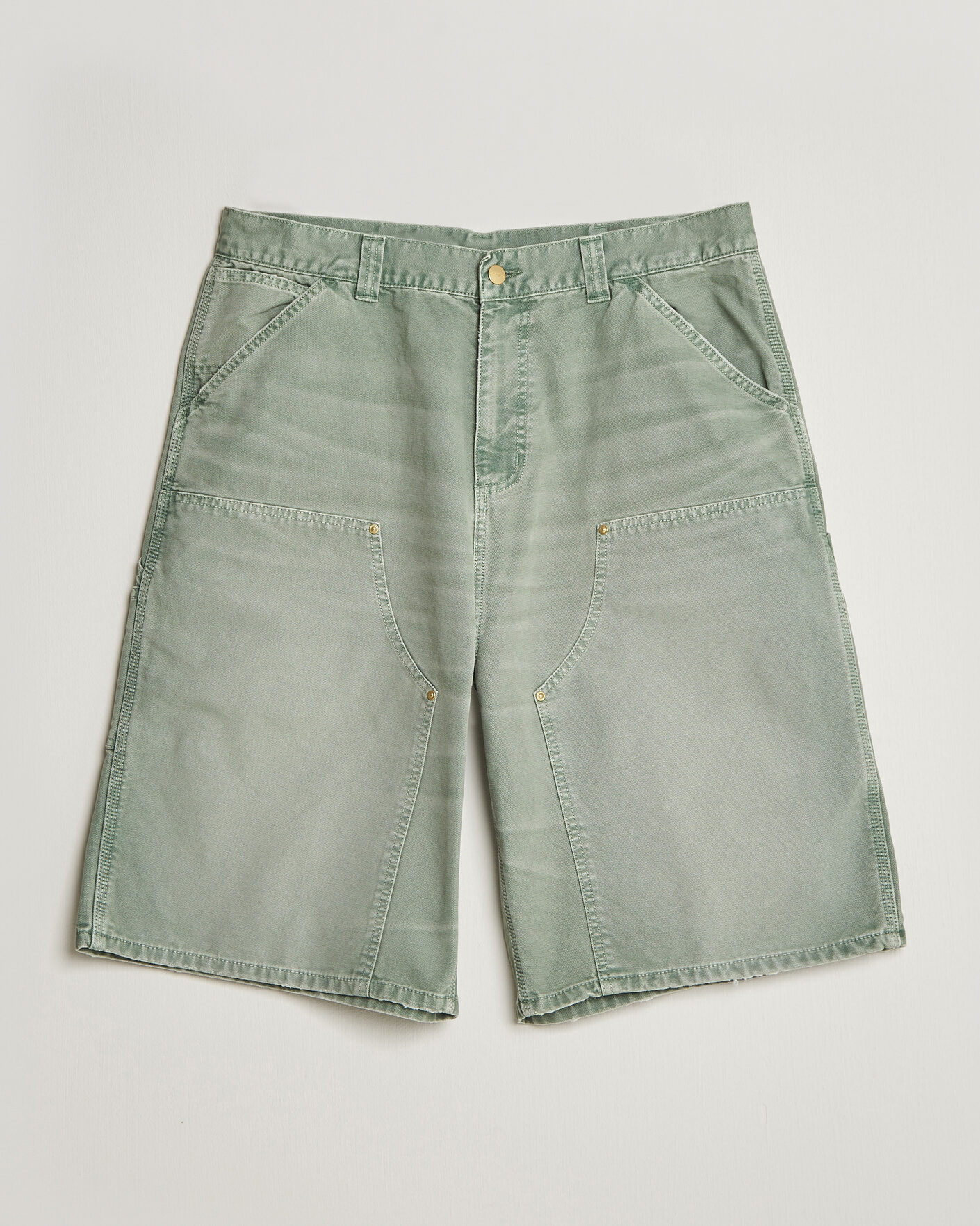 Herr | Shorts | Carhartt WIP | OG Dearborn Canvas Double Knee Shorts Shady Green