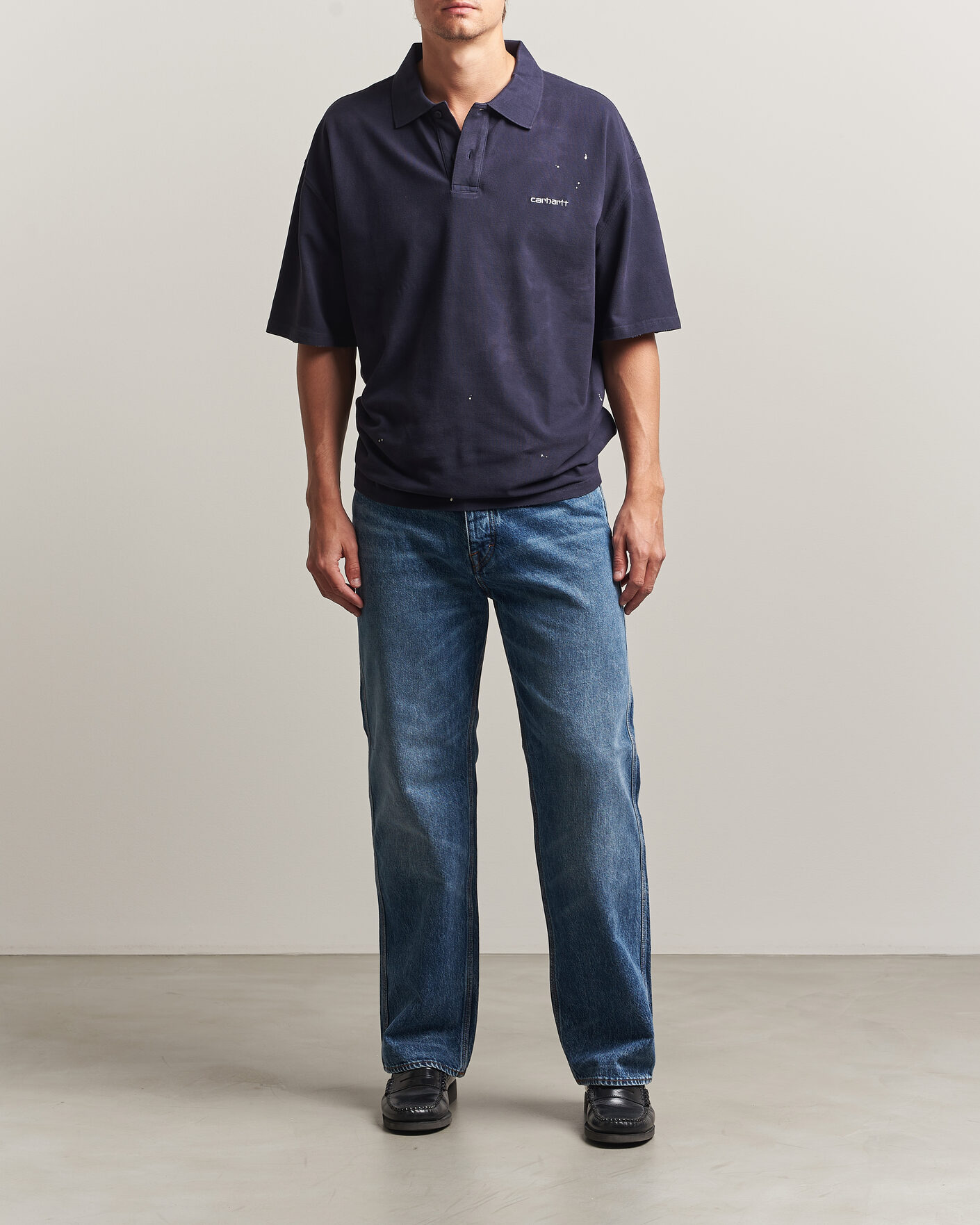 Herr | Pikéer | Carhartt WIP | Painter Polo Dark Navy