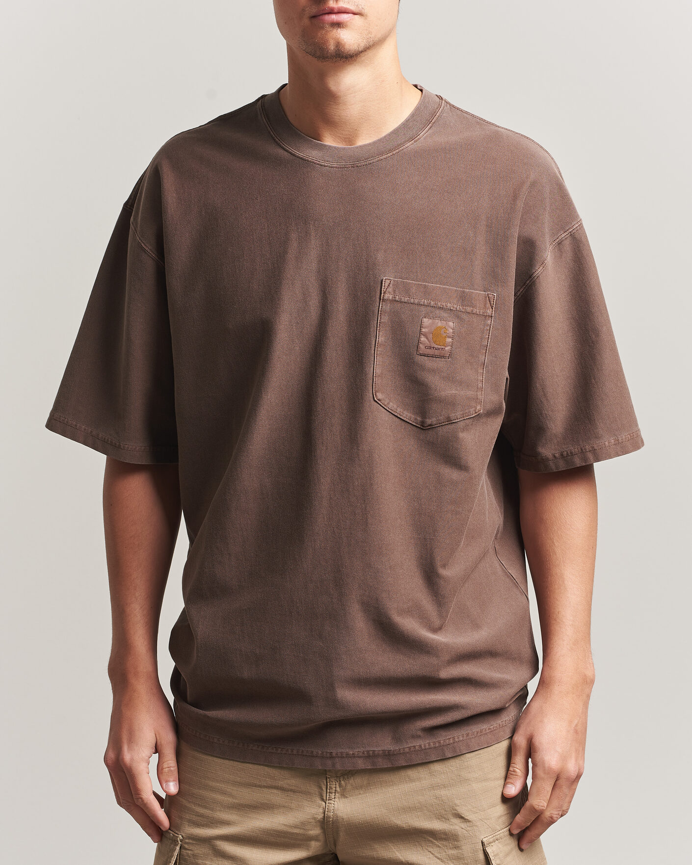 Herr | T-Shirts | Carhartt WIP | Loose Pocket T-Shirt Tobacco