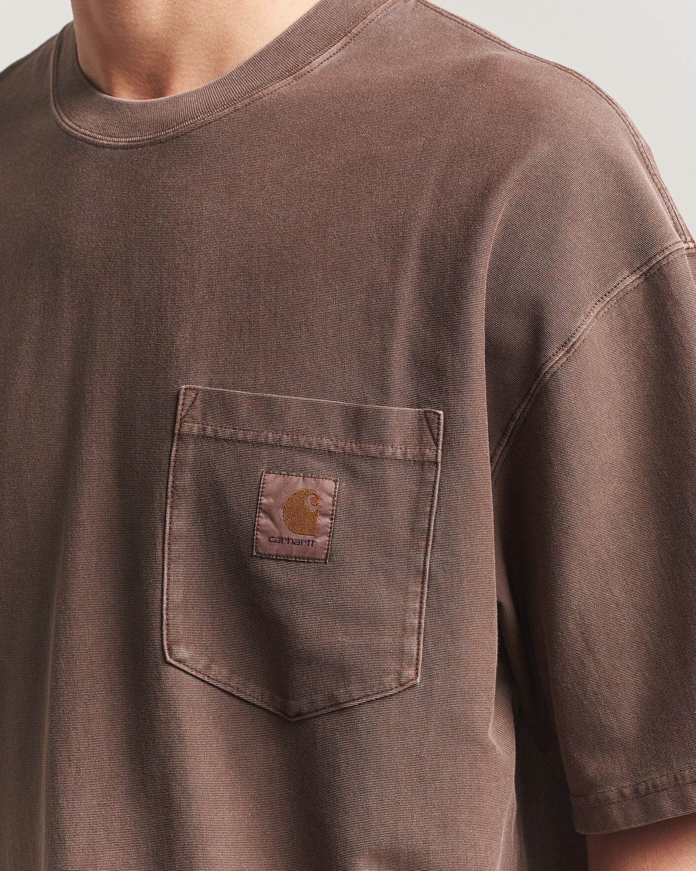 Herr | T-Shirts | Carhartt WIP | Loose Pocket T-Shirt Tobacco