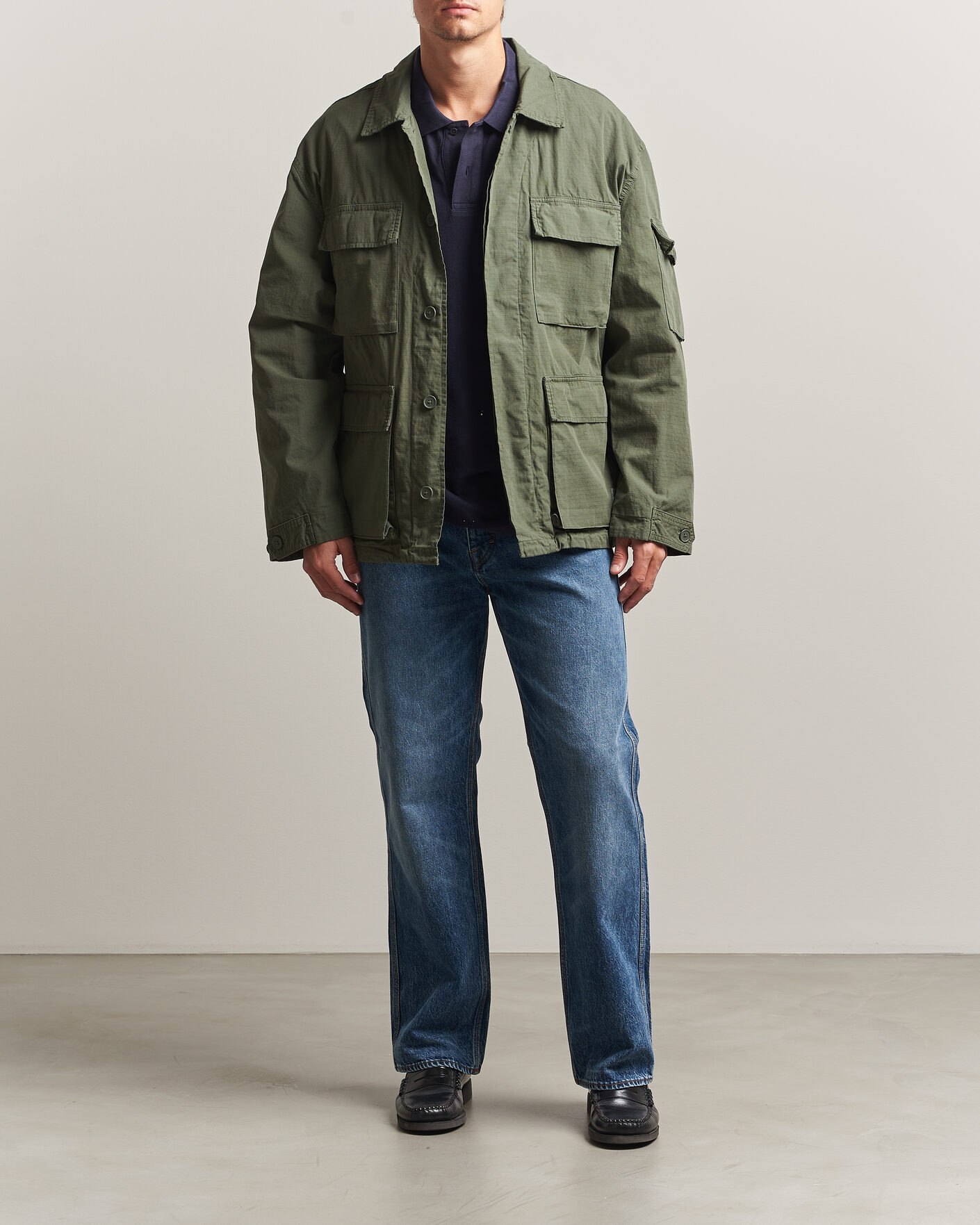 Herr | Jackor | Carhartt WIP | Manderson Ripstop Jacket Leaf