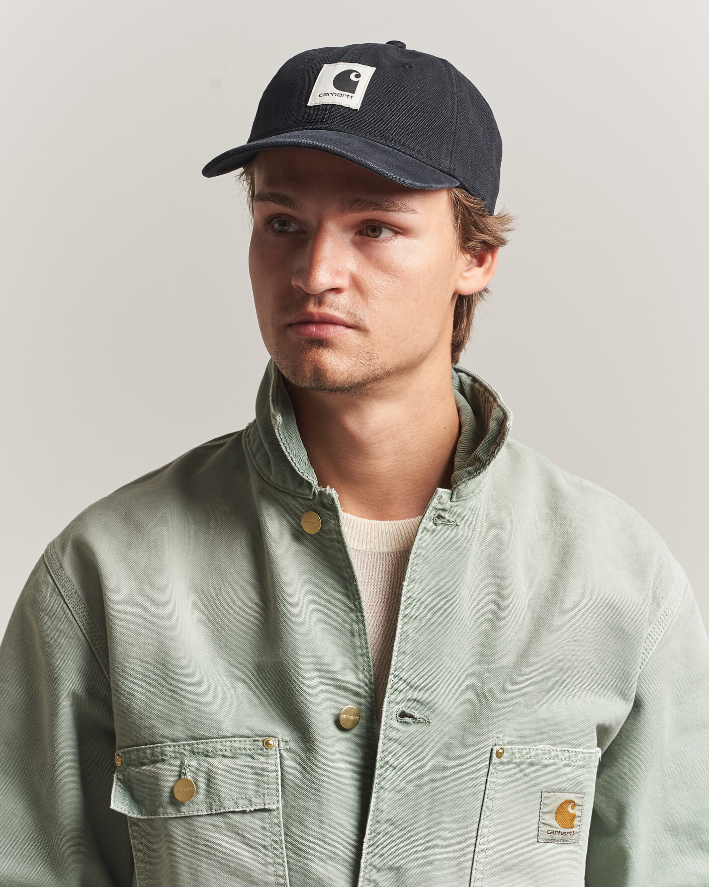 Herr | Hattar & kepsar | Carhartt WIP | Canvas Caps Black
