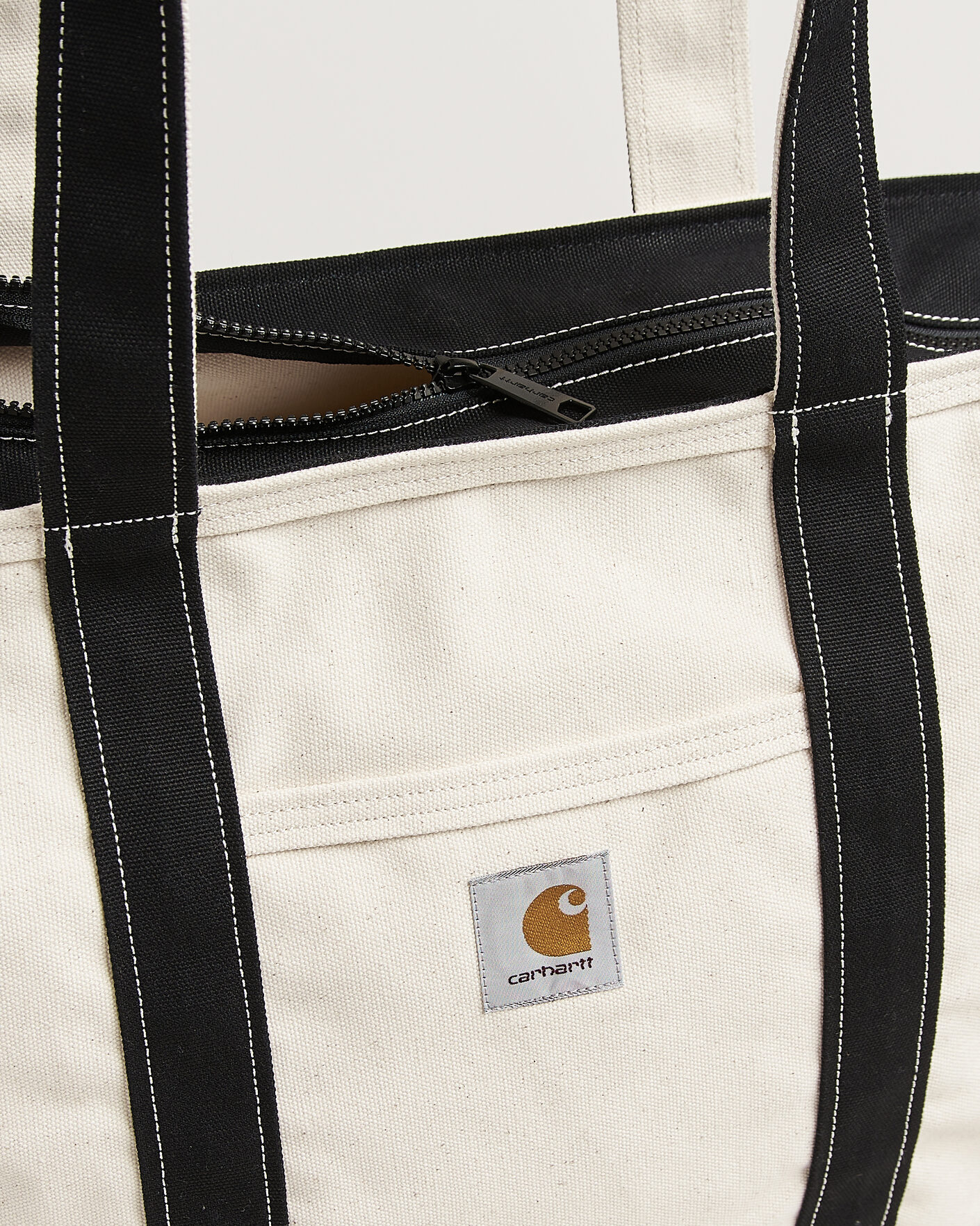 Herr | Väskor | Carhartt WIP | Canvas Beach Tote Natural/Black