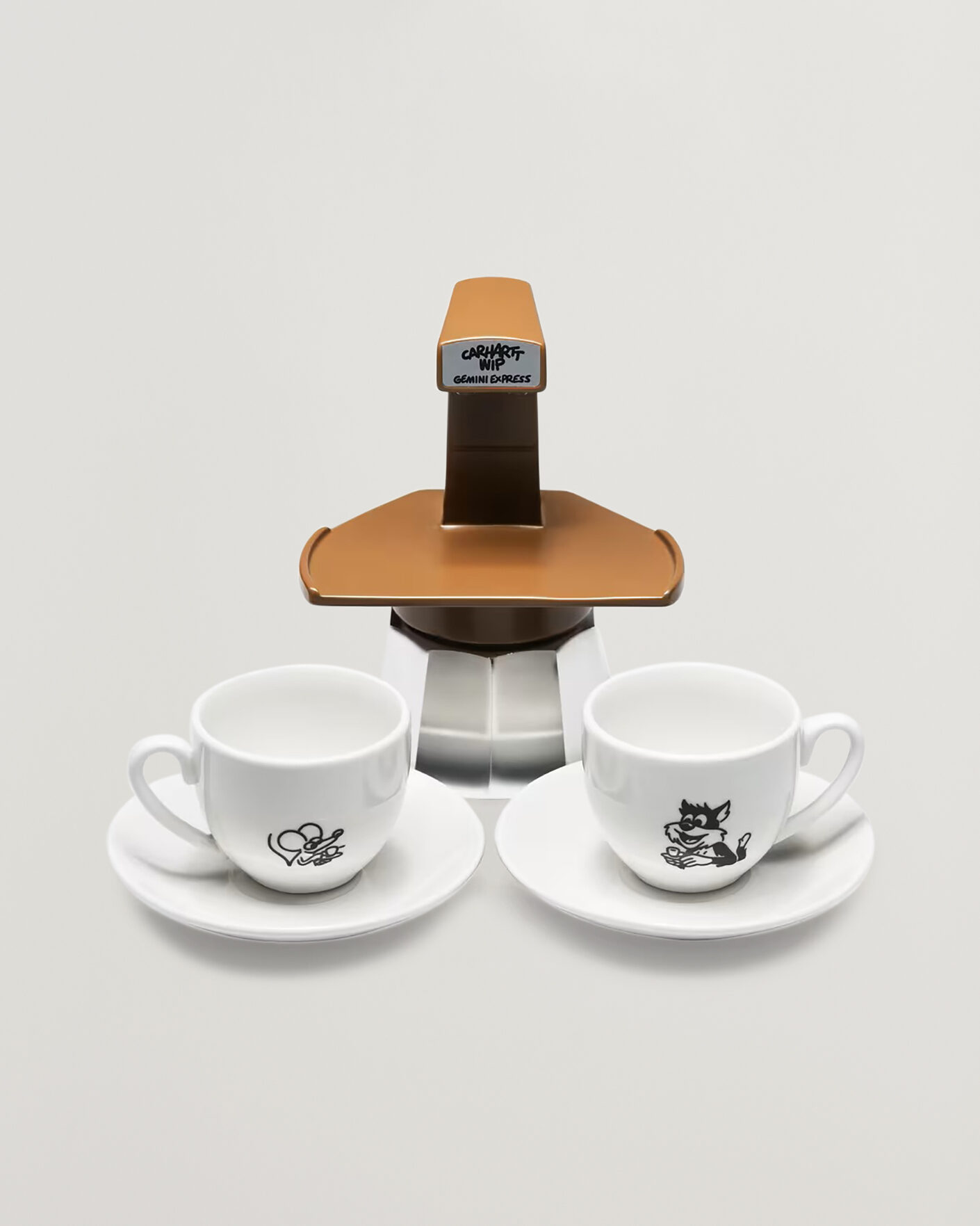Herr | Till hemmet | Carhartt WIP | Gemini Express Coffee Break Espresso Maker Brown